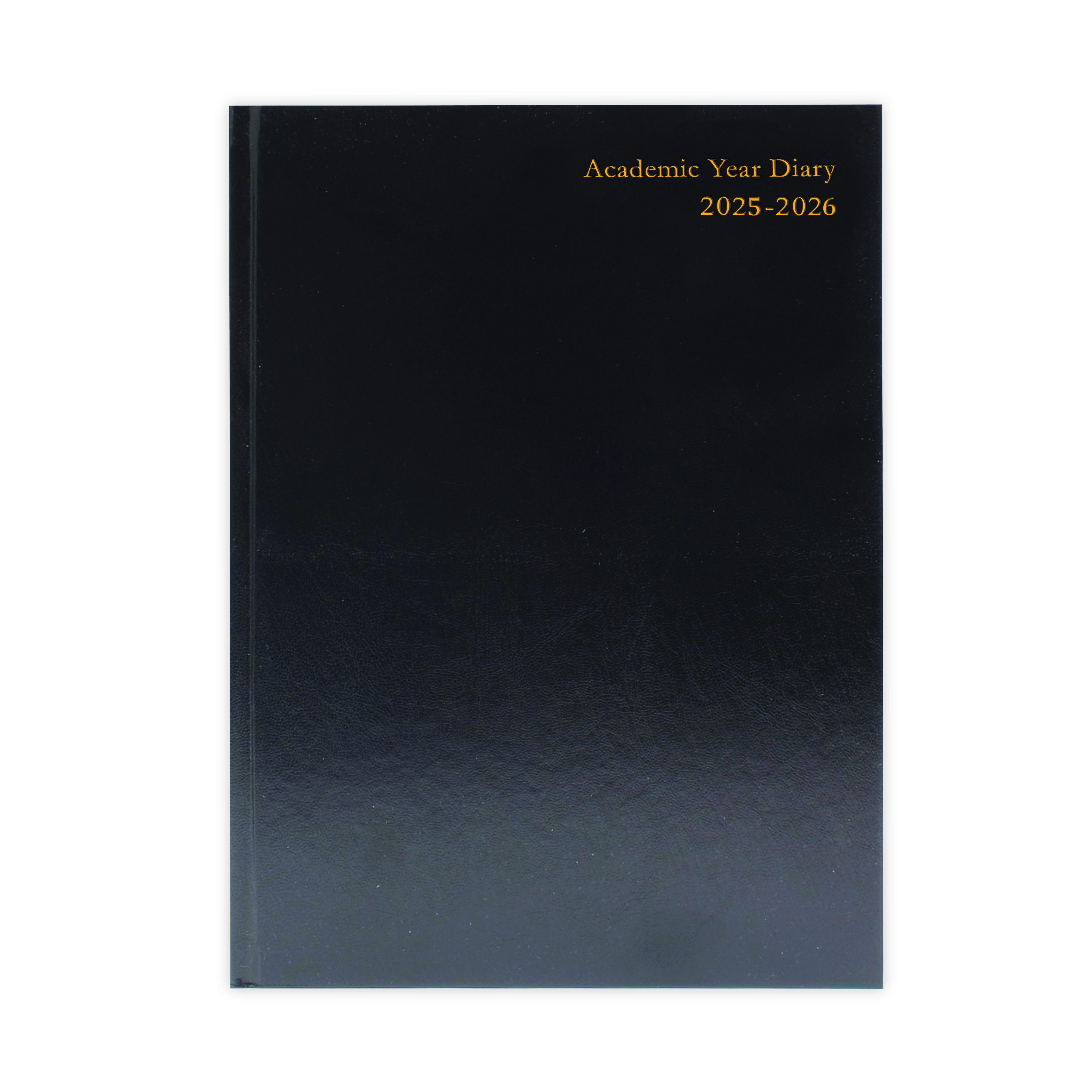 5+Star+Academic+Diary+Day+Per+Page+A5+Black+2025-2026+KF1A5ABK25