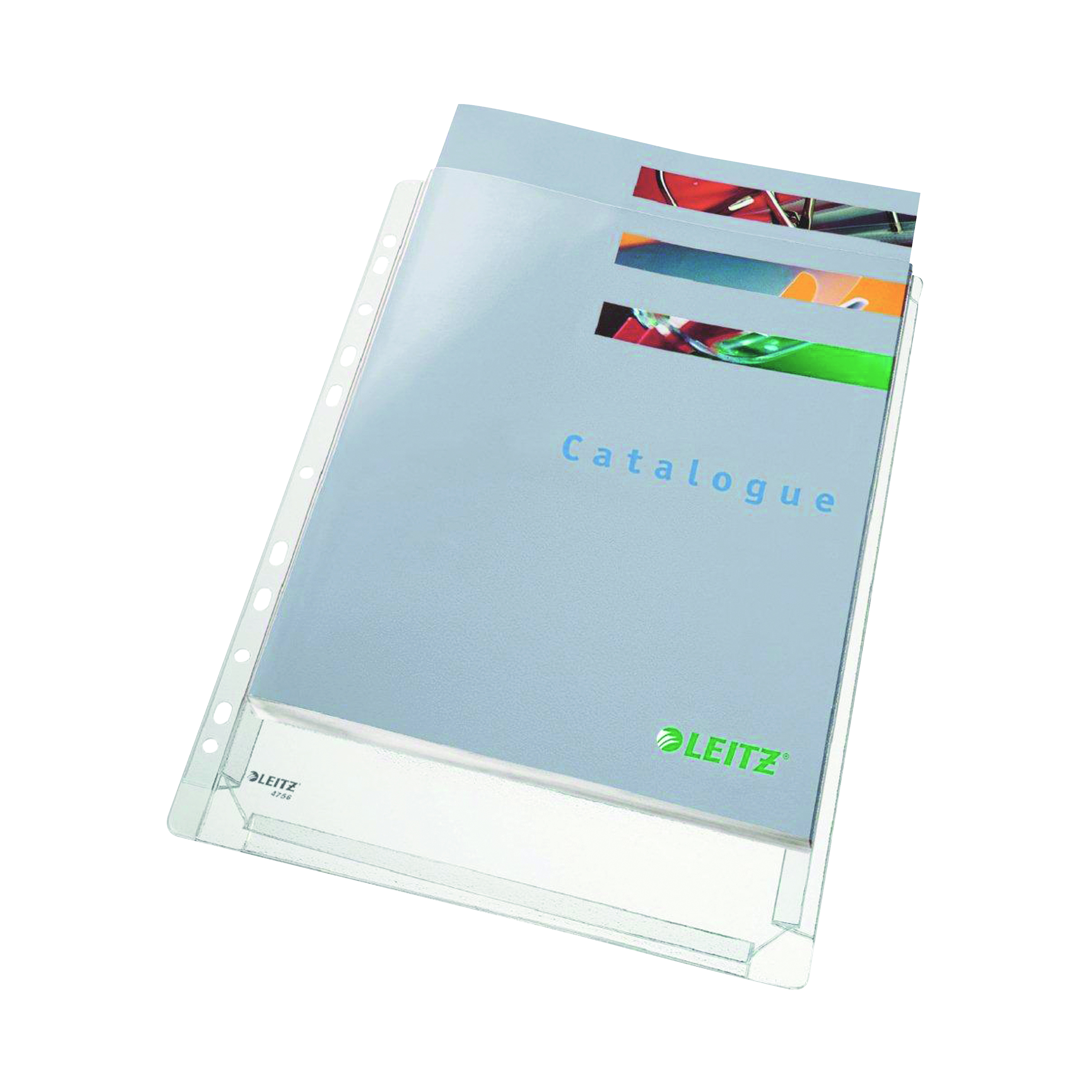 Leitz+Expanding+Pocket+Heavy+Duty+Gusseted+Top+Opening+A4+Clear+%285+Pack%29+47188