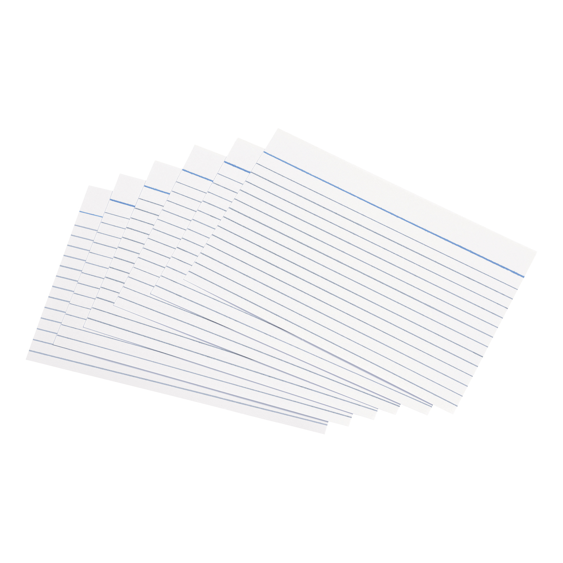 5+Star+Office+Record+Cards+Ruled+Both+Sides+6x4in+152x102mm+White+%28Pack+of+100%29