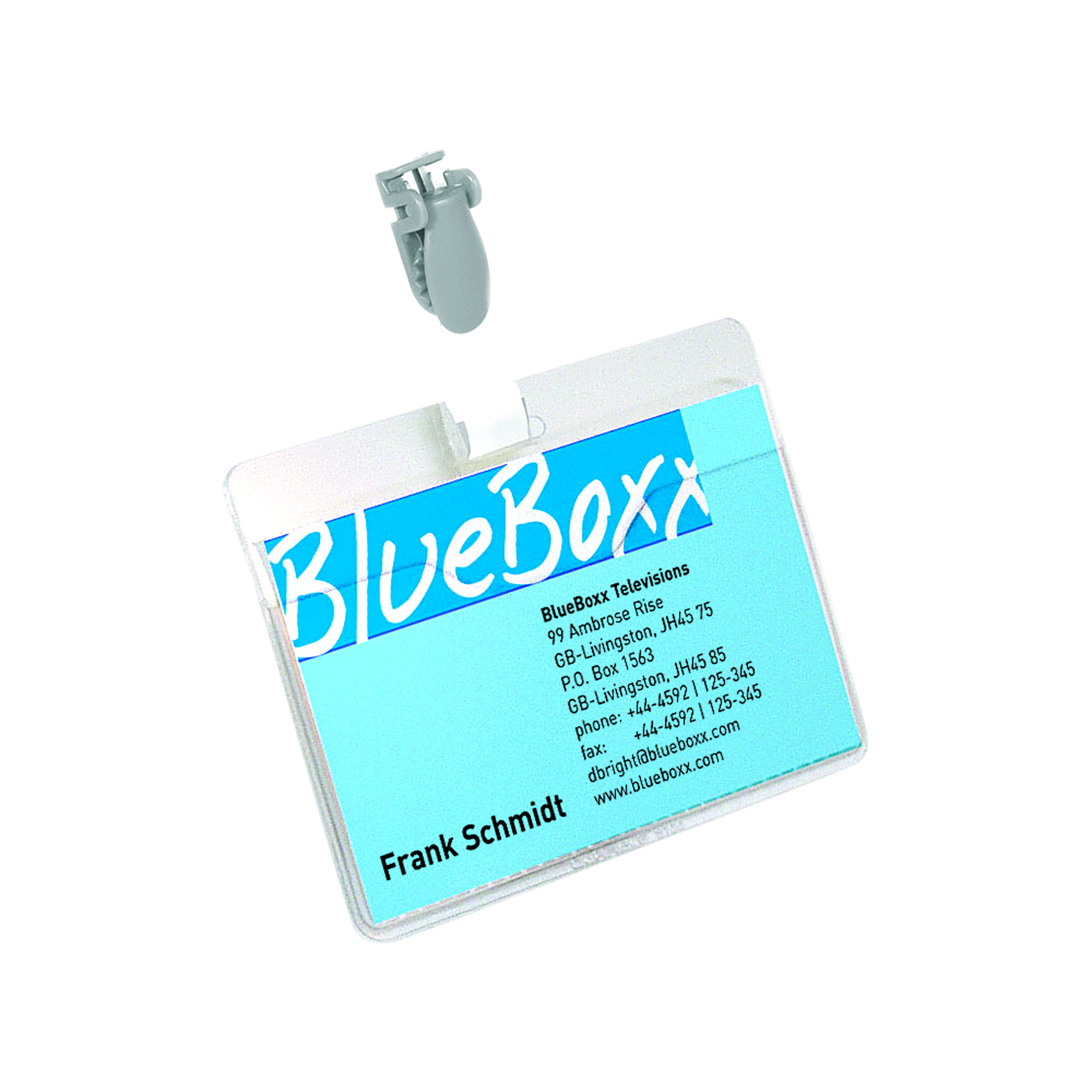 Durable+Visitor+Badge+with+Rotating+Clip+Strap+60x90mm+Clear+%28Pack+of+25%29+8147%2F19