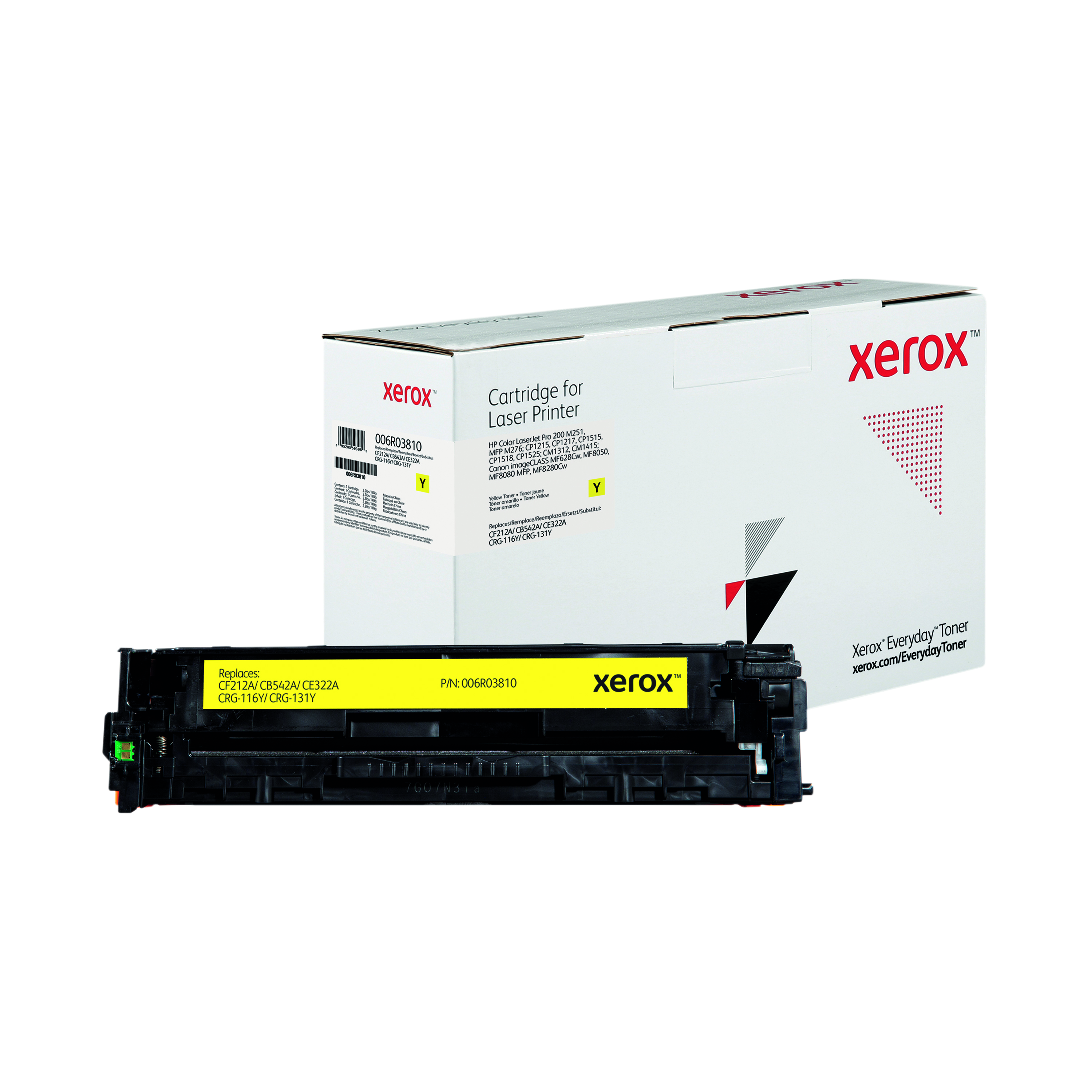 Xerox+Everyday+Remanufactured+Toner+Cartridge+Yellow+For+HP+CF212A+006R03810
