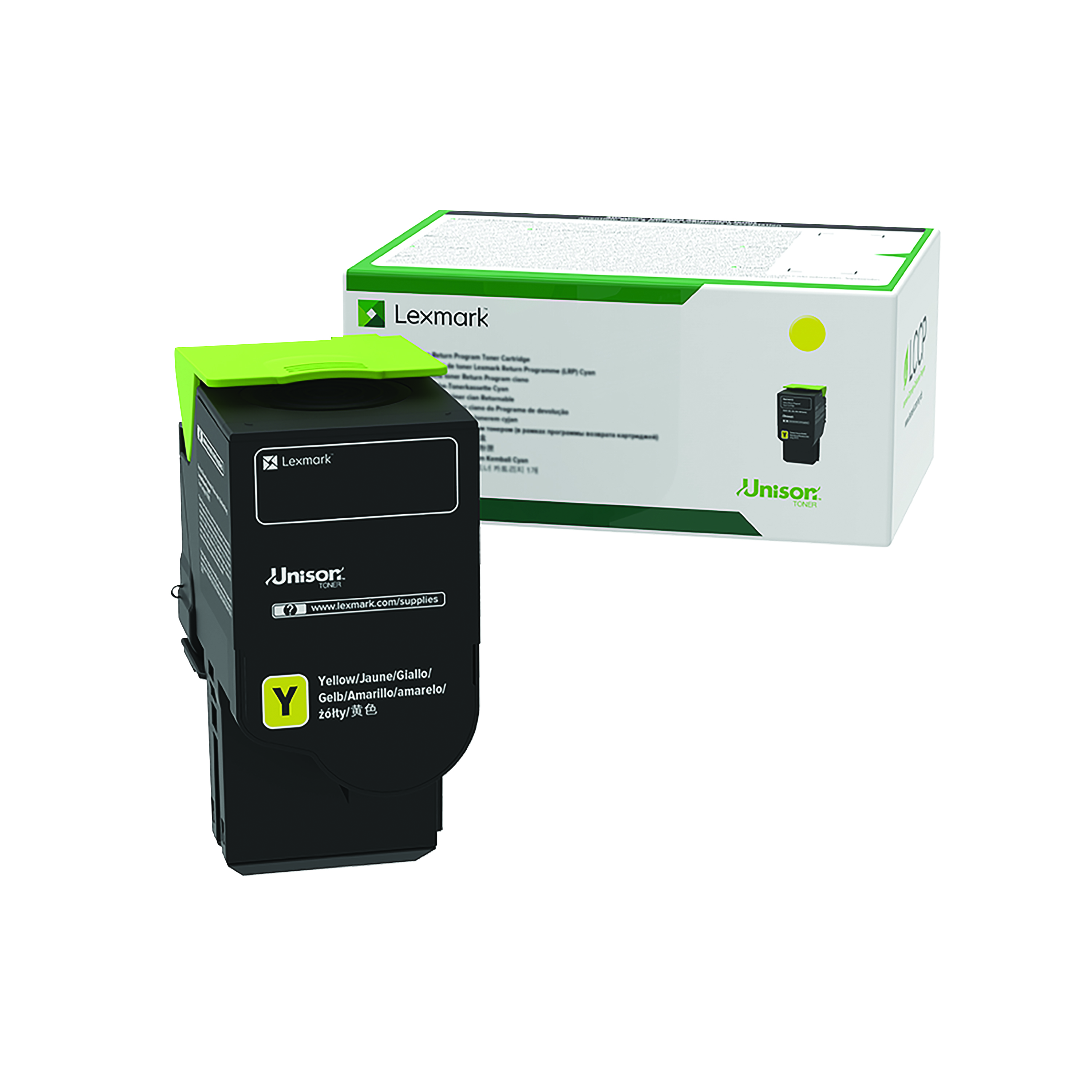 Lexmark+C%2FX54x+Return+Programme+4K+Toner+Cartridge+Extra+High+Yield+Yellow+C544X1YG
