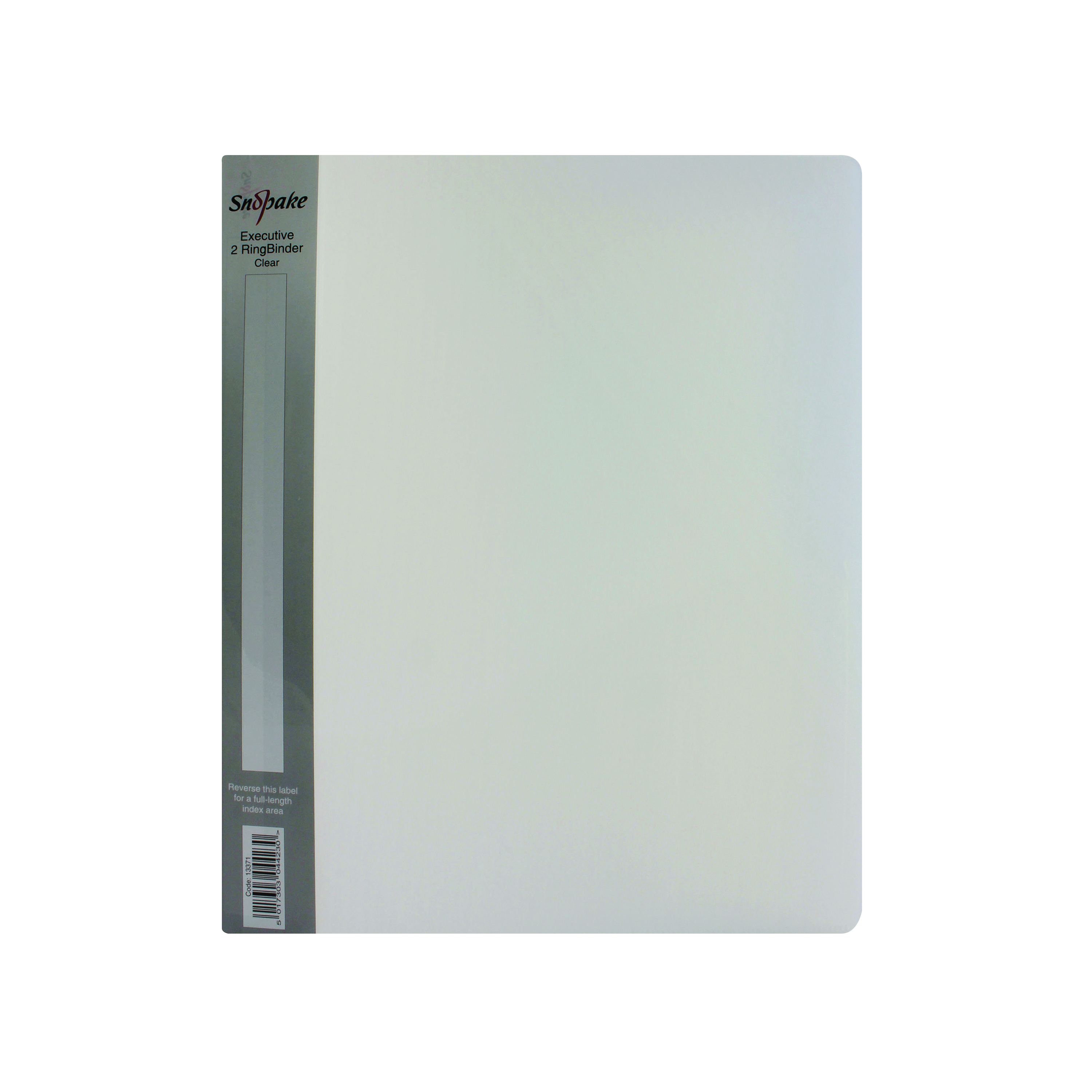 Snopake+Executive+Ring+Binder+25mm+A4+Clear+13371