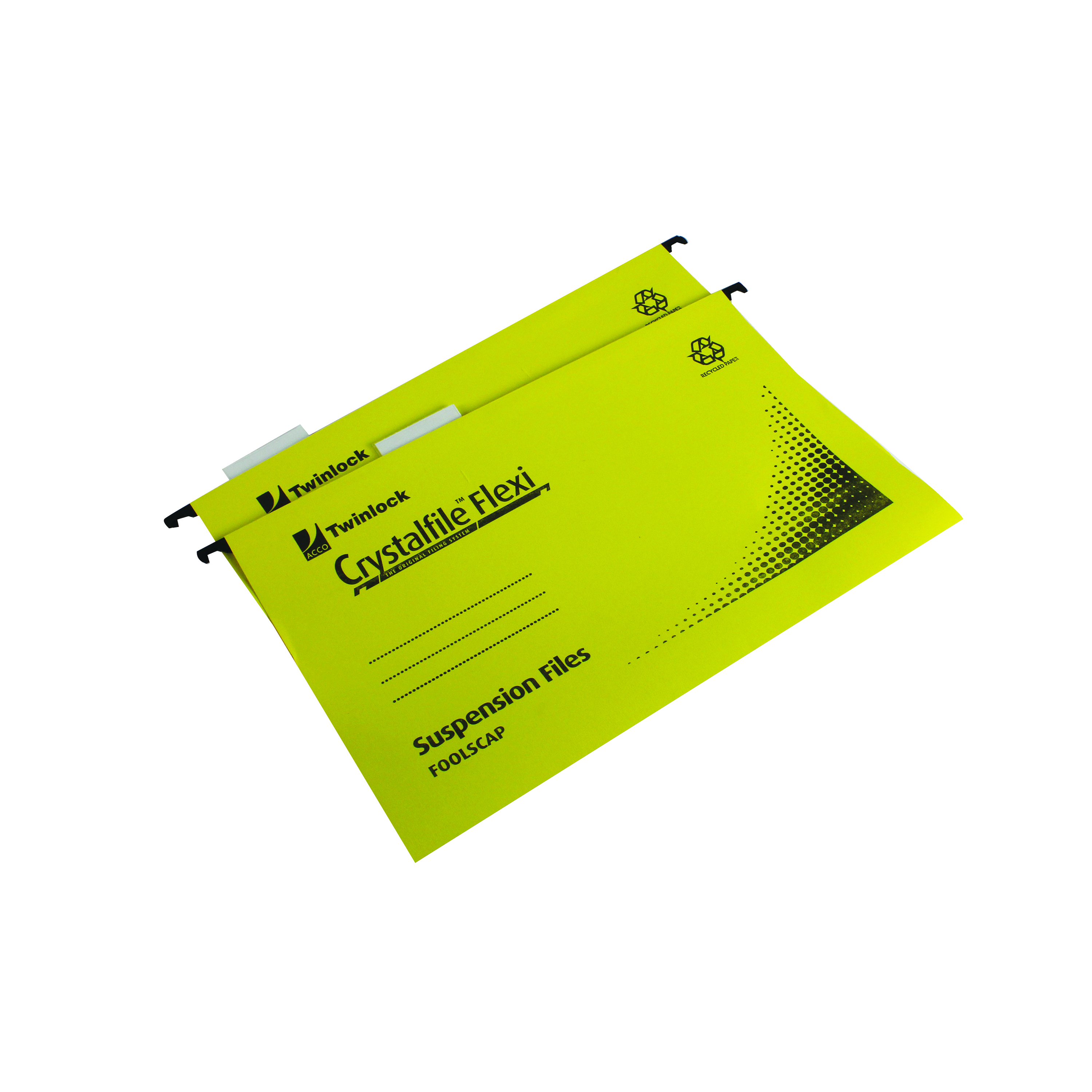 Rexel+Crystalfile+Flexi+Standard+Suspension+Files+Foolscap+Yellow+%28Pack+of+50%29+3000043