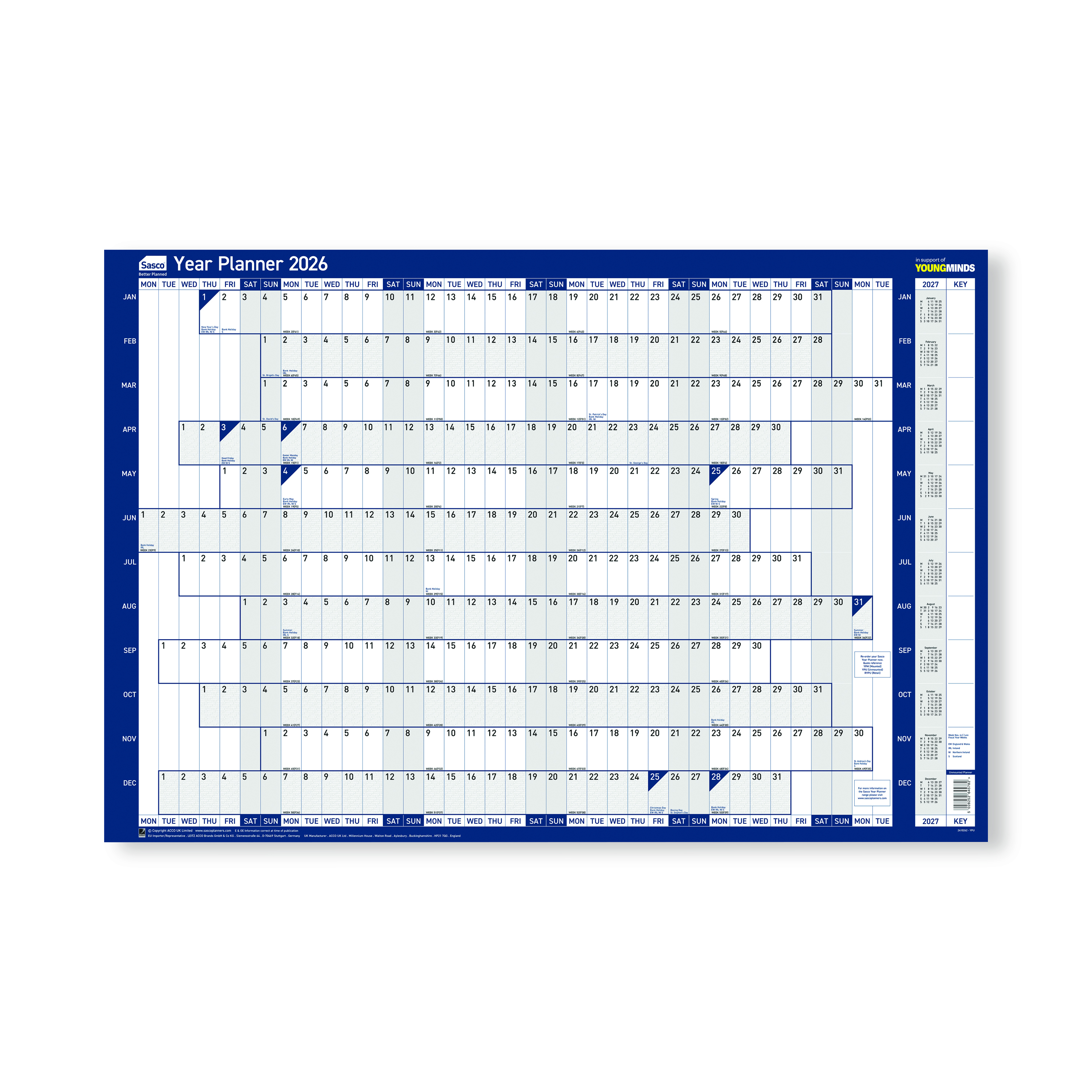 Sasco+Year+Planner+Unmounted+2026+2410262