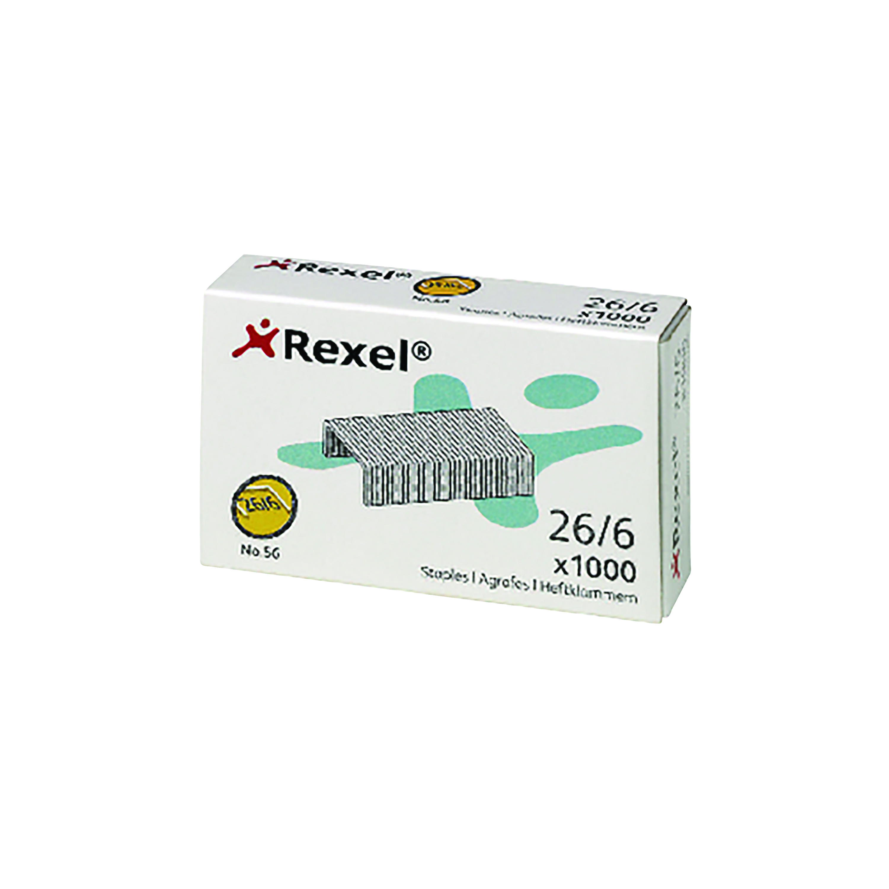 Rexel+No+56+Staples+6mm+%28Pack+of+1000%29+6131