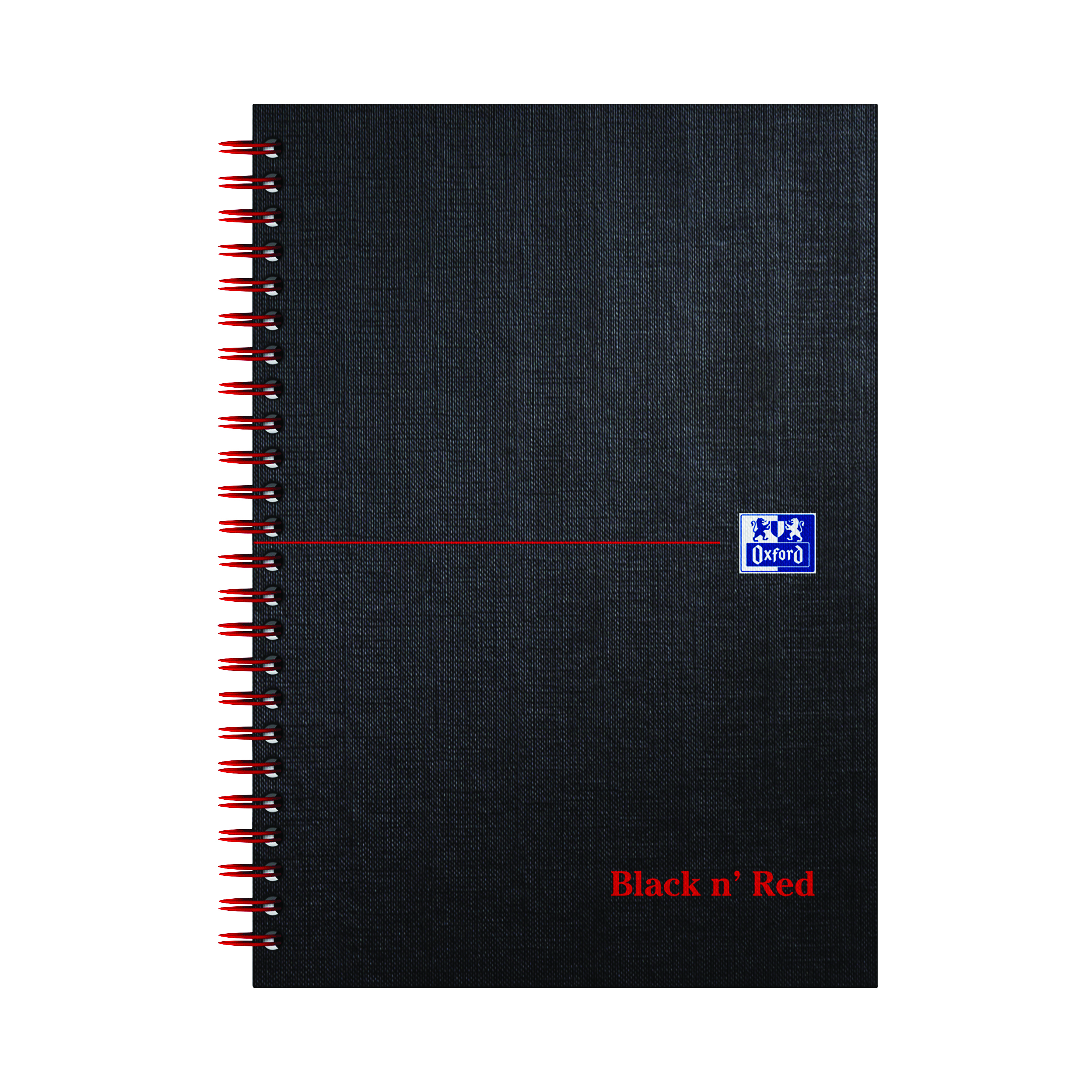 Black+n%26apos%3B+Red+Wirebound+Ruled+Hardback+Notebook+140+Pages+A5+%28Pack+of+5%29+100080154
