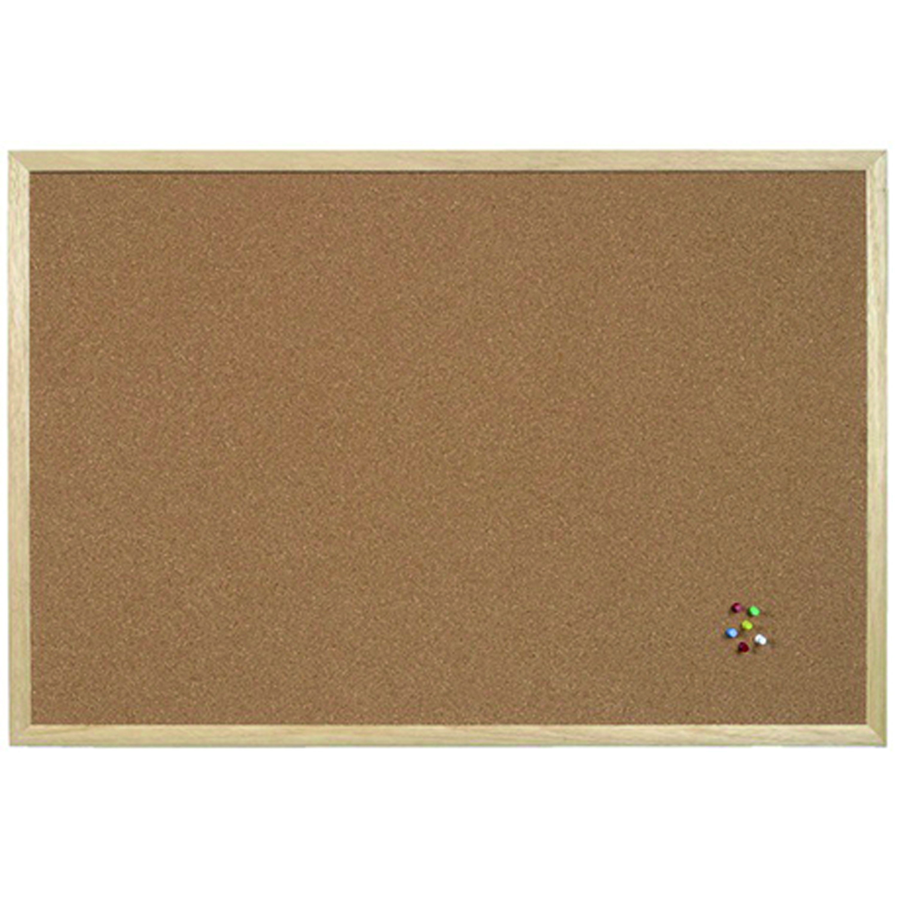 Q-Connect+Lightweight+Cork+Noticeboard+900x1200mm+KF03568