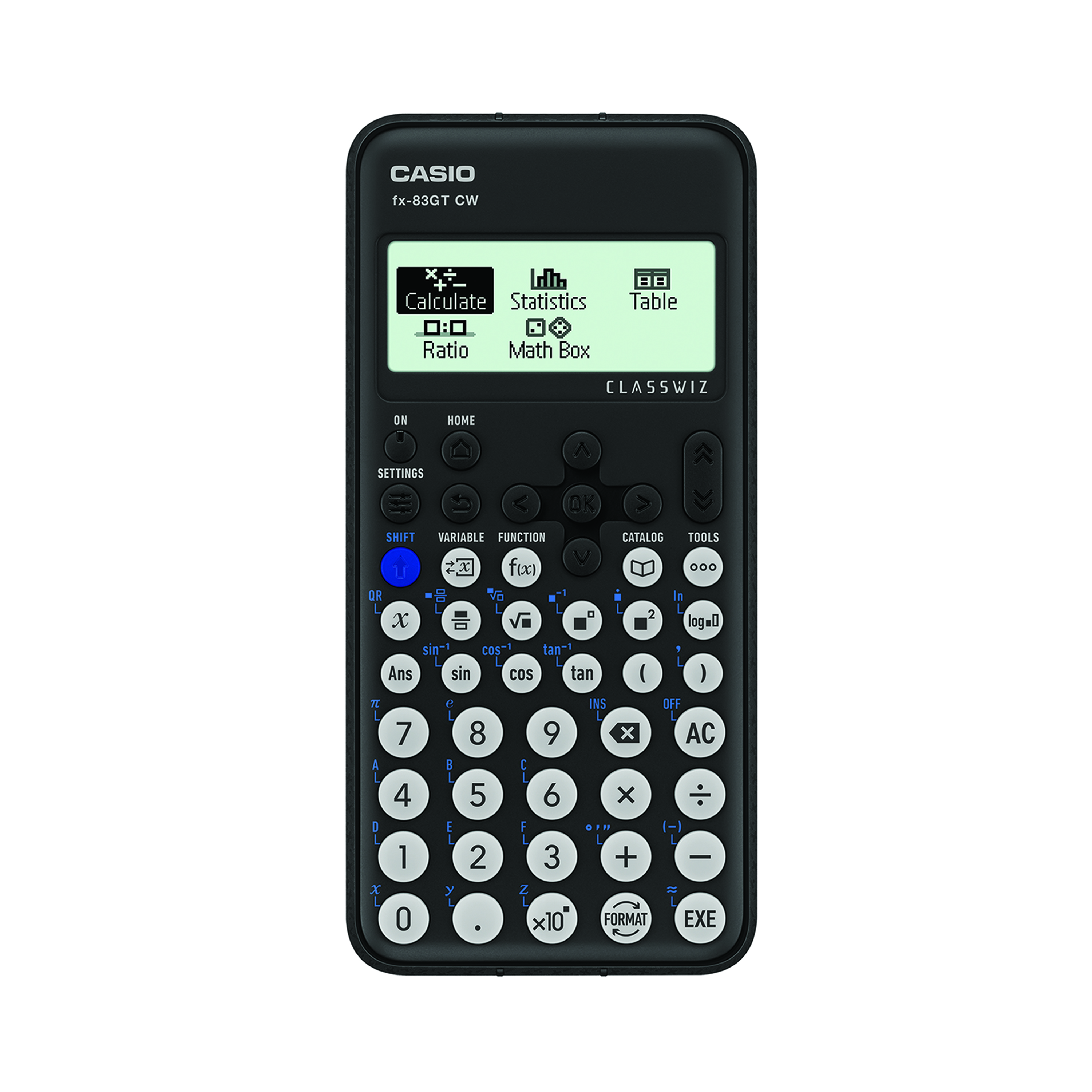 Casio+ClassWiz+Scientific+Calculator+Black+FX-83GTCW-W-UT