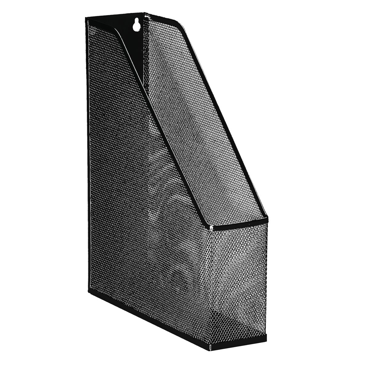5+Star+Office+Mesh+Magazine+Rack+Scratch+Resistant+with+Non+Marking+Rubber+Pads+A4%2B+Black