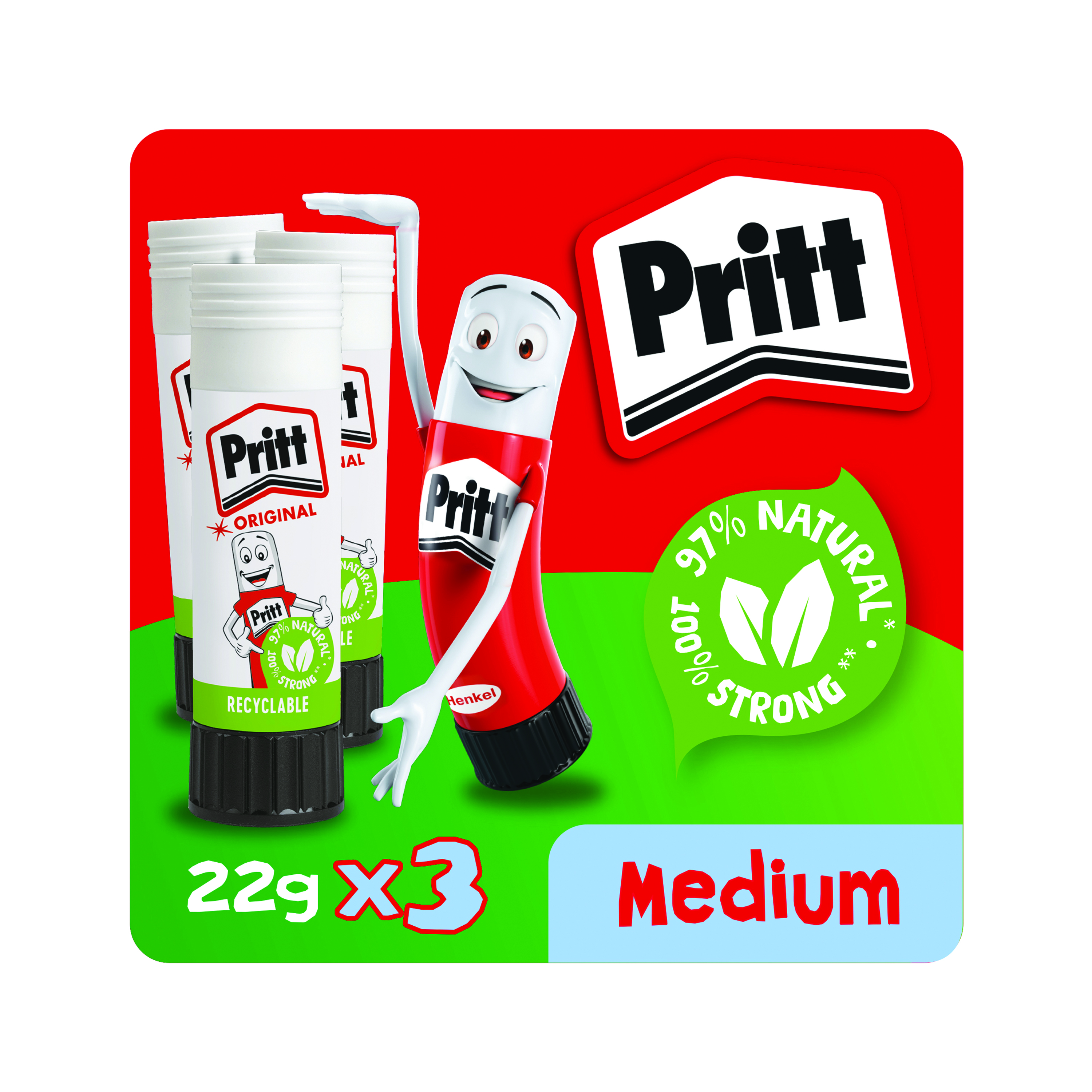 Pritt+Stick+Glue+Stick+22g+%28Pack+of+3%29+1483484