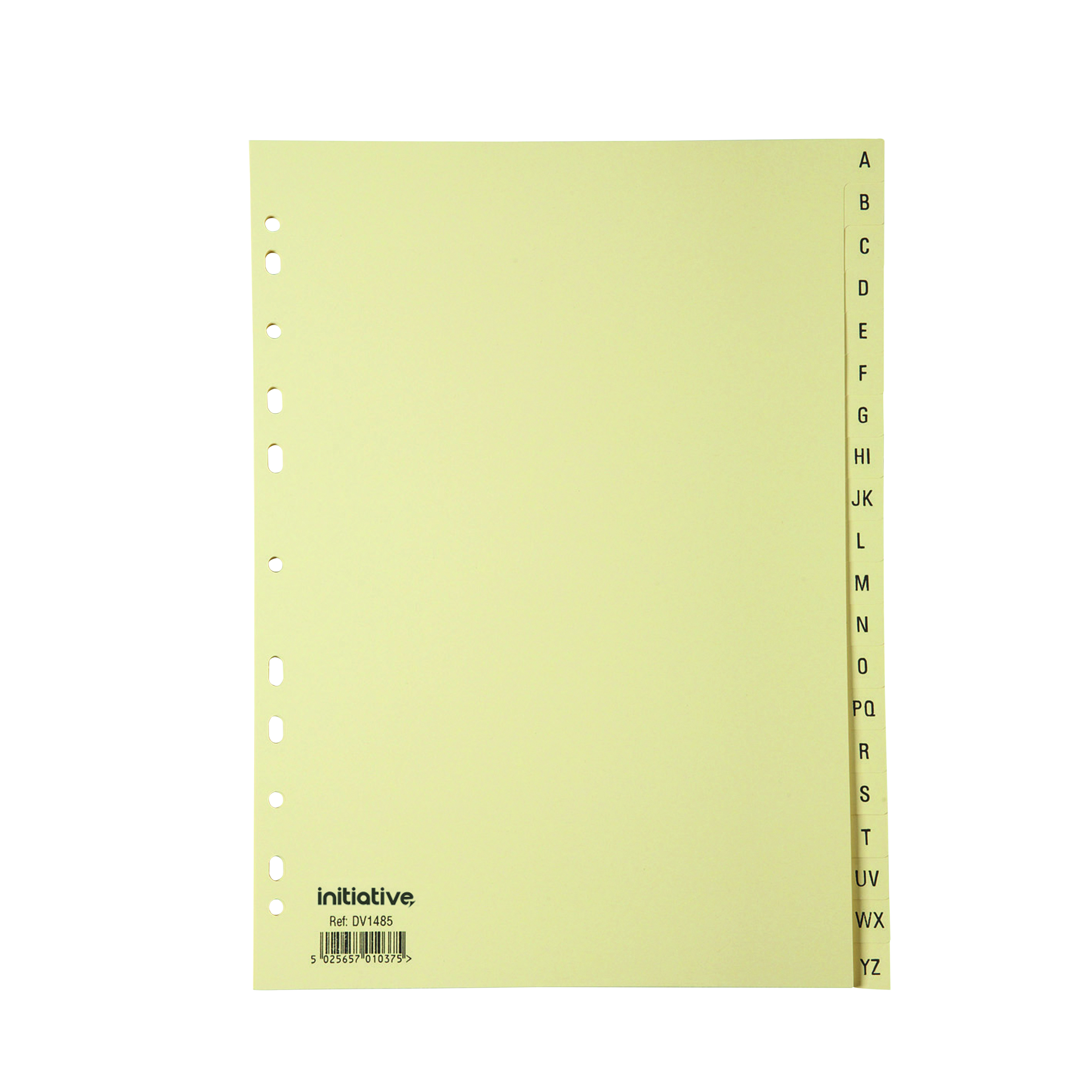 Initiative+Divider+A4+Manilla+A-Z+Buff+190gsm