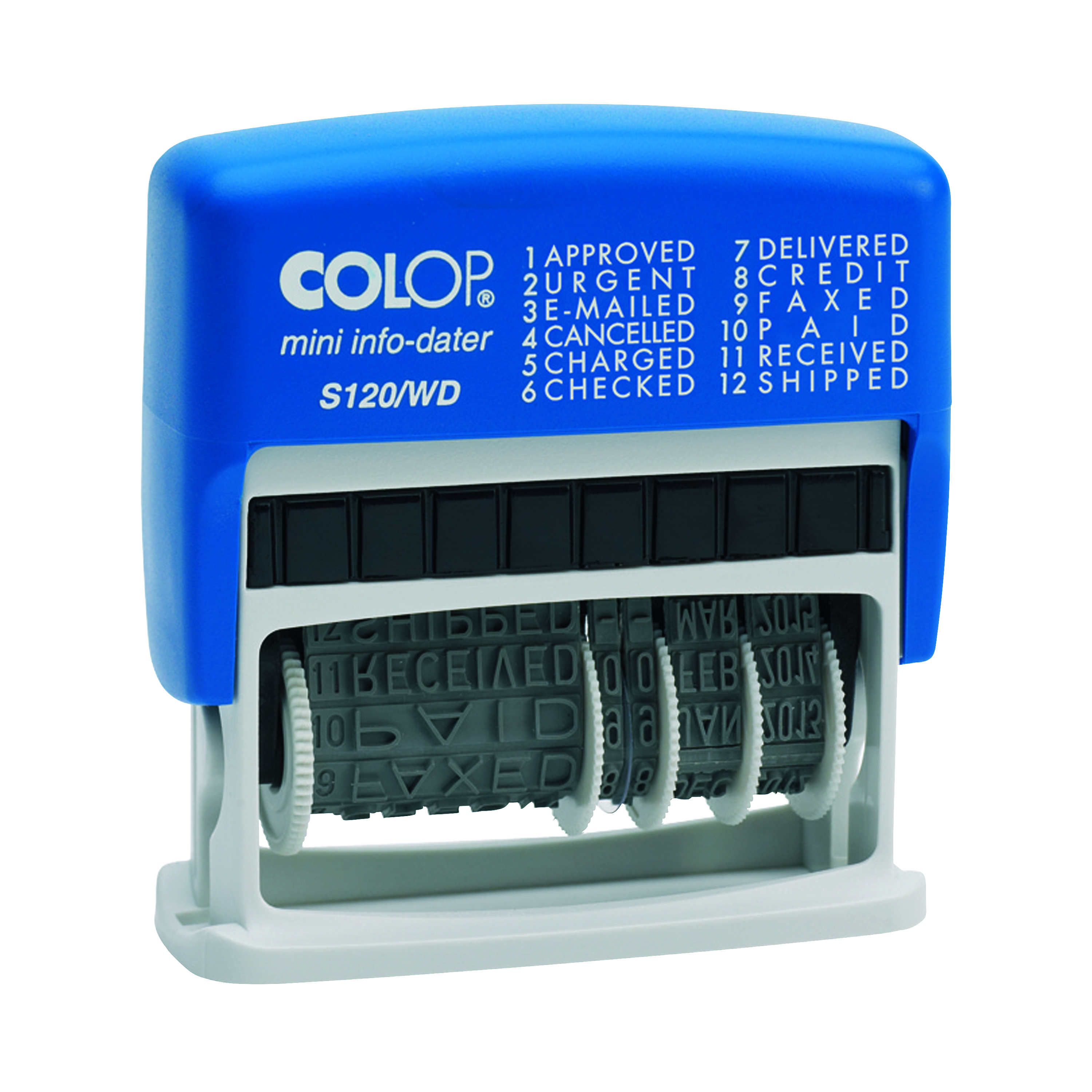 COLOP+Self+Inking+Dial-A-Phrase+Dater+S120WD