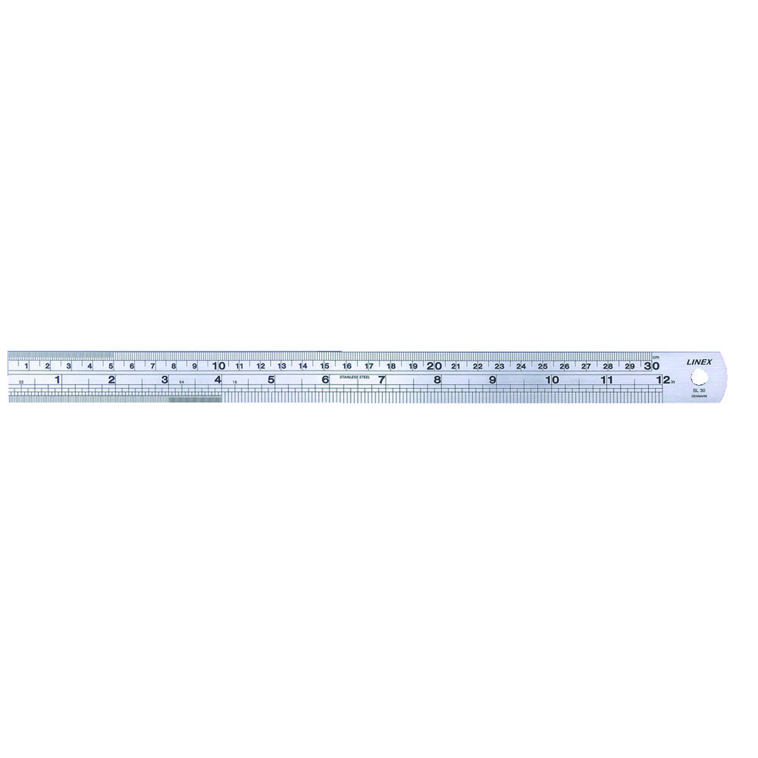 Linex+Heavy+Duty+Ruler+30cm+Stainless+Steel+LXESL30