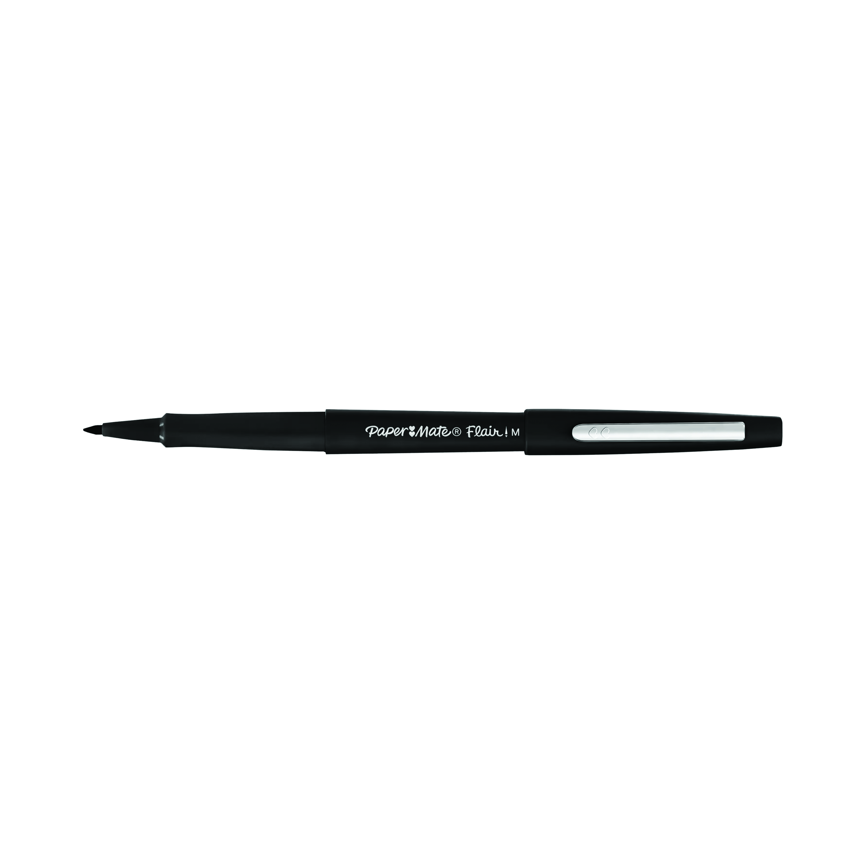 PaperMate+Flair+Felt+Tip+Pens+Medium+Black+%28Pack+of+36%29+2077174