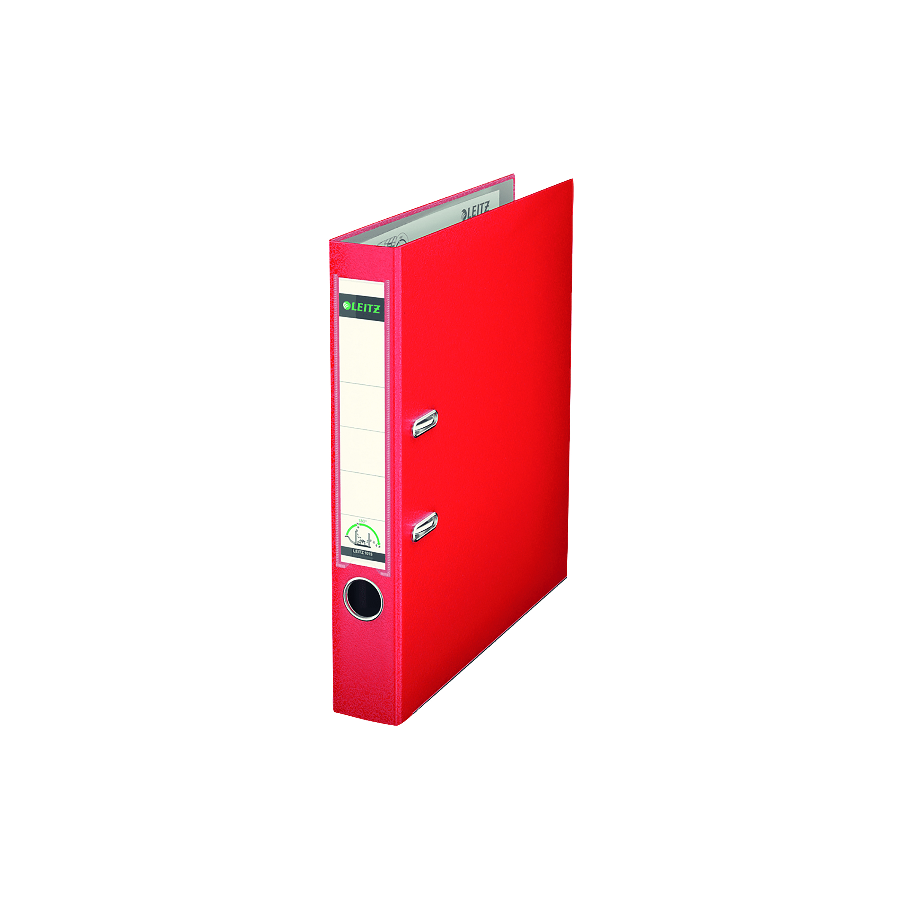 Leitz+180+Lever+Arch+File+Poly+50mm+A4+Red+%28Pack+of+10%29+10151025