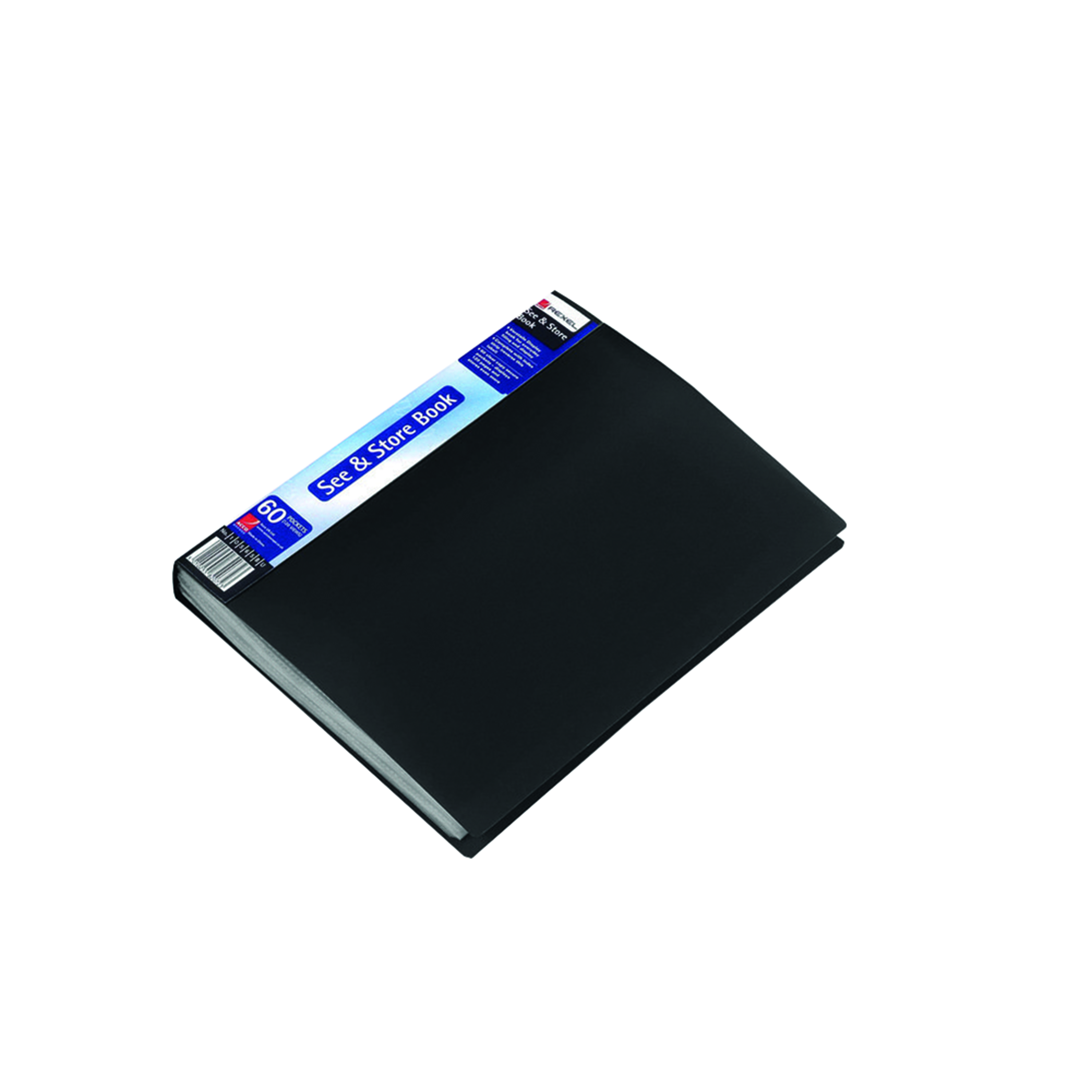 Rexel+See+and+Store+Display+Book+60+Pocket+A4+Black+10565BK