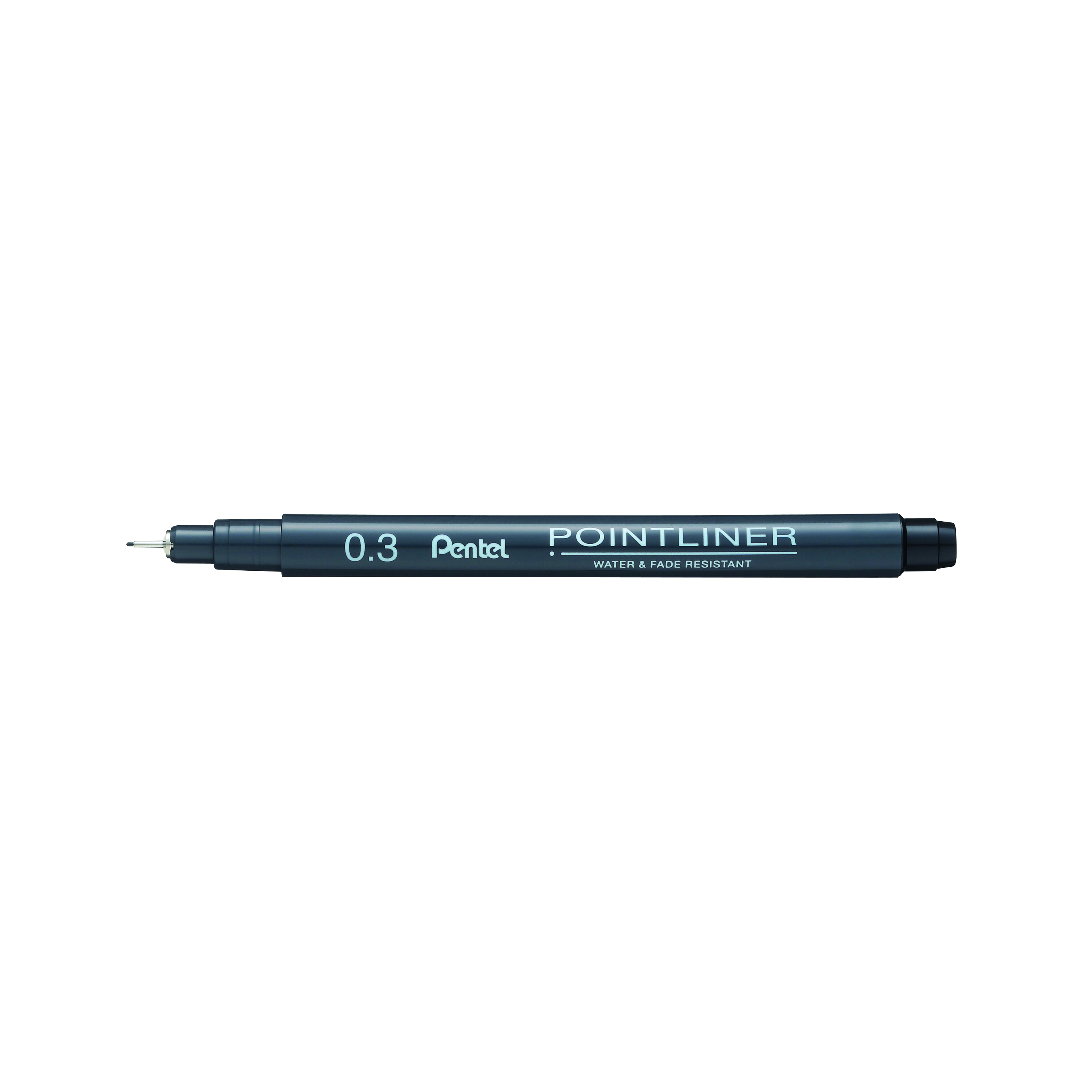 Pentel+Pointliner+Pigment+Liner+0.3mm+Black+%28Pack+of+12%29+S20P-3A