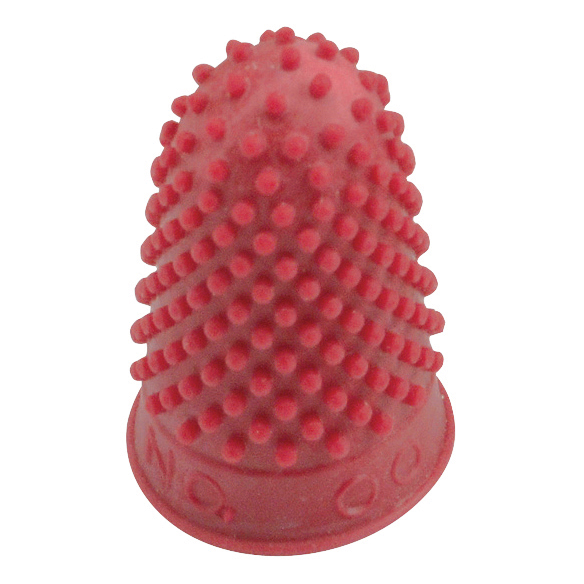 Quality+Thimblette+Rubber+for+Note-counting+Page-turning+Size+00+Very+Small+Red+Ref+265460+%5BPack+10%5D+%40DS-26