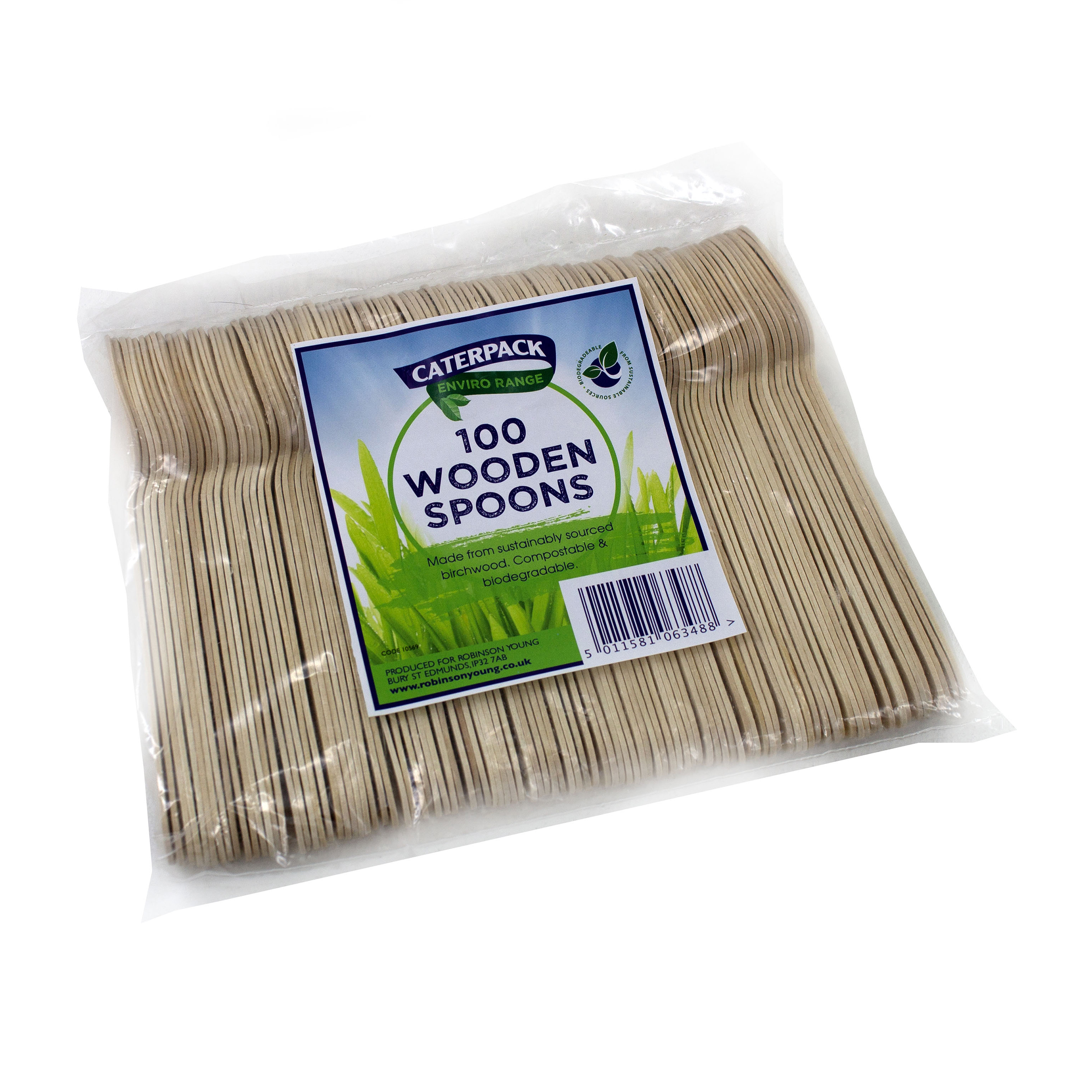Natural+Birchwood+Biodegradable+Spoon+%5BPack+100%5D