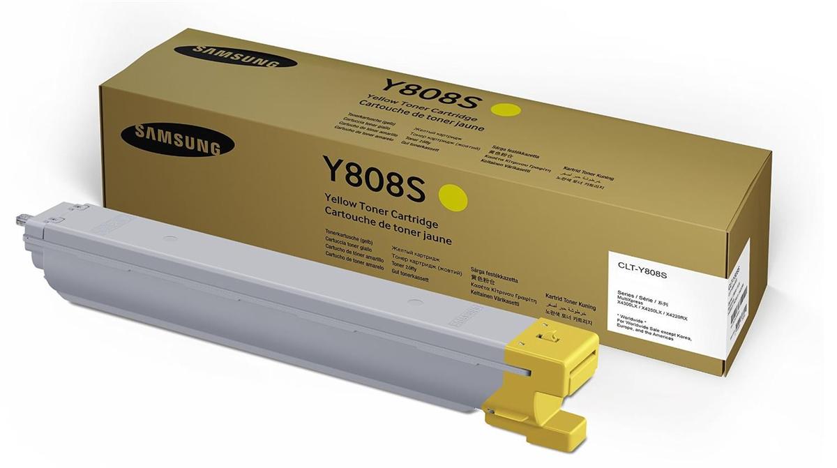 Samsung, CLT-Y808S Yellow Toner