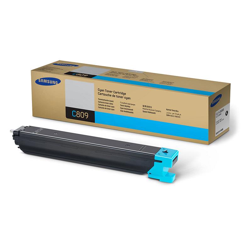 Samsung, CLT-C809S Cyan Toner