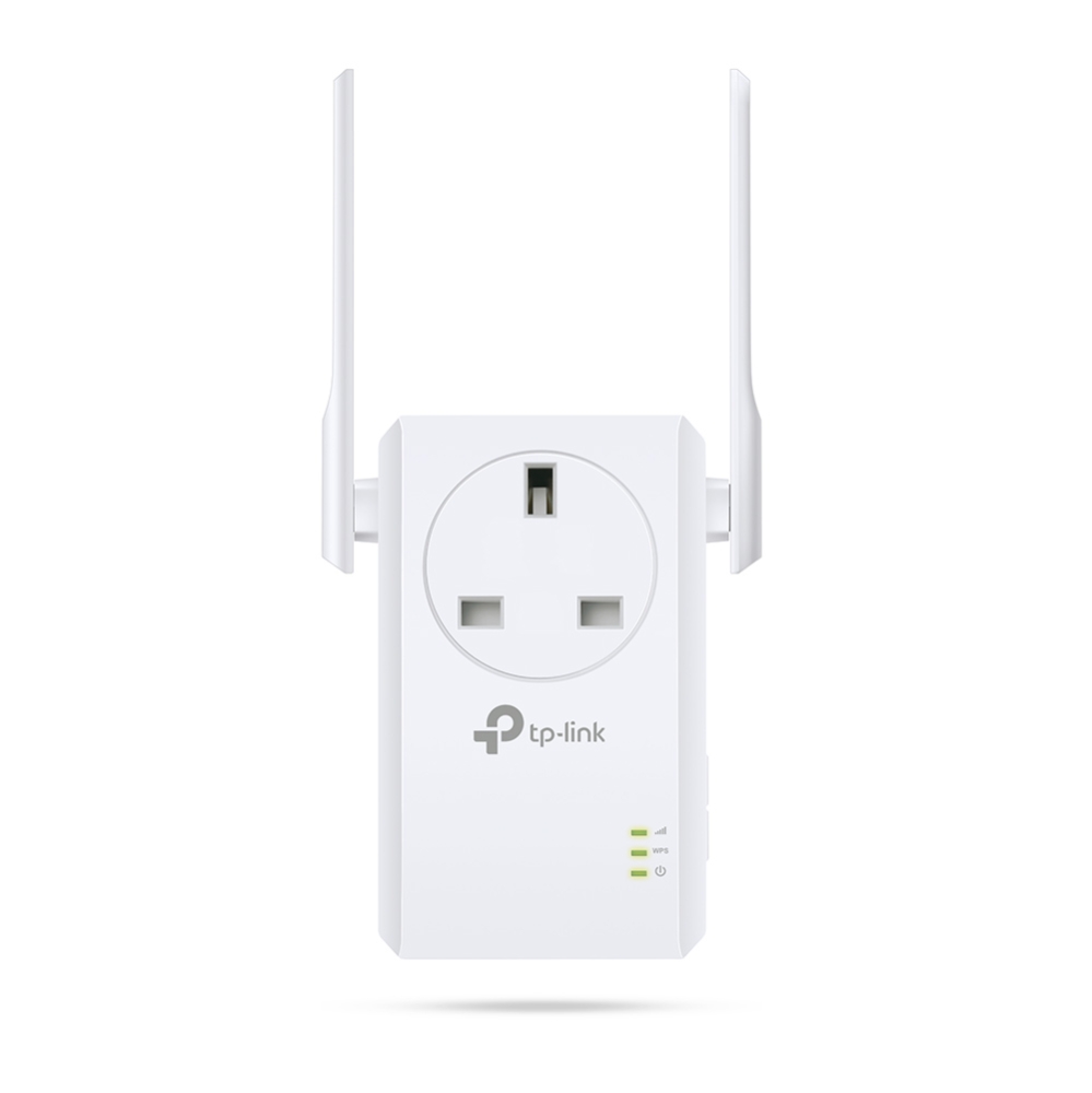 TP-Link, 300Mbps Wifi Range Extender +Ac Pass-T