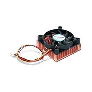 1U CPU Cooler Fan w/Copper Heatsink& TX3