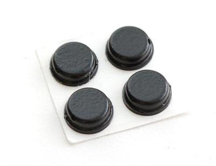 1-1/4in Dia. Rubber Feet for PC Cases