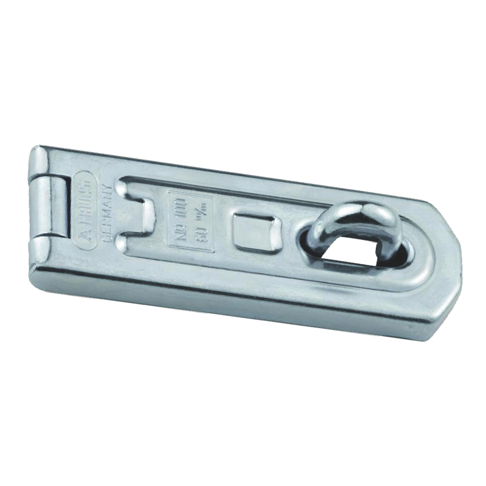 ABUS 100 Series Hasp & Staple 28mm x 128mm Double Jointed 100/80DG  - Steel