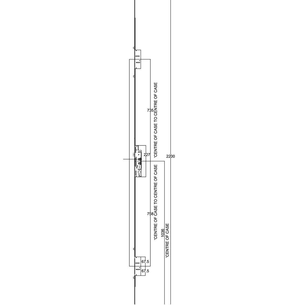 FULLEX XL Lever Operated Latch & Hookbolt Twin Spindle - 2 Hook, 2 Anti-Lift & 4 Roller FULLEX XL Lever Operated Latch & Hookbolt Twin Spindle - 2 Hook, 2 Anti-Lift & 4 Roller