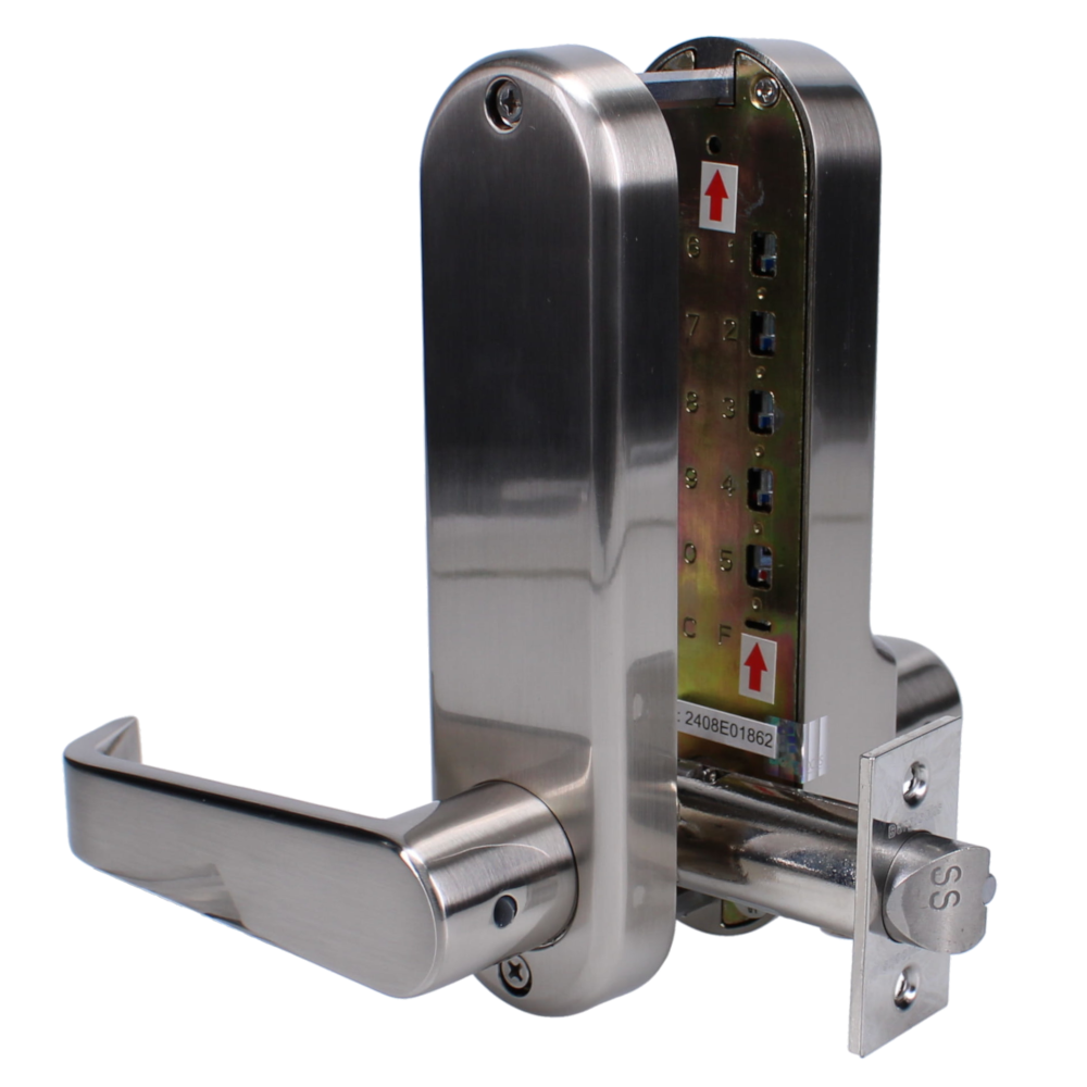 BORG LOCKS BL5401ECP Easicode Pro Digital Lock  - Satin Stainless Steel BORG LOCKS BL5401ECP Easicode Pro Digital Lock  - Satin Stainless Steel