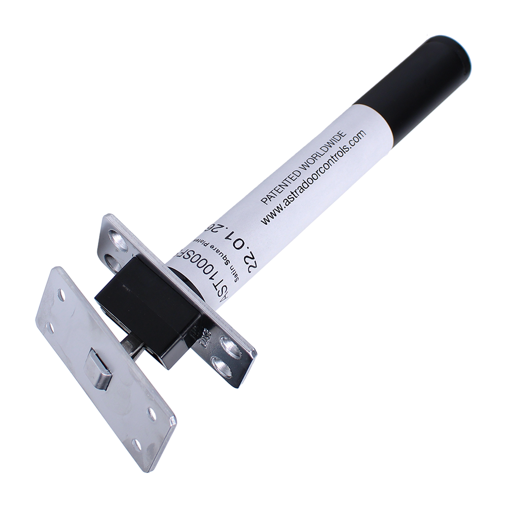 ASTRA DOOR AST1001 Concealed Door Closer - Satin Chrome ASTRA DOOR AST1001 Concealed Door Closer - Satin Chrome
