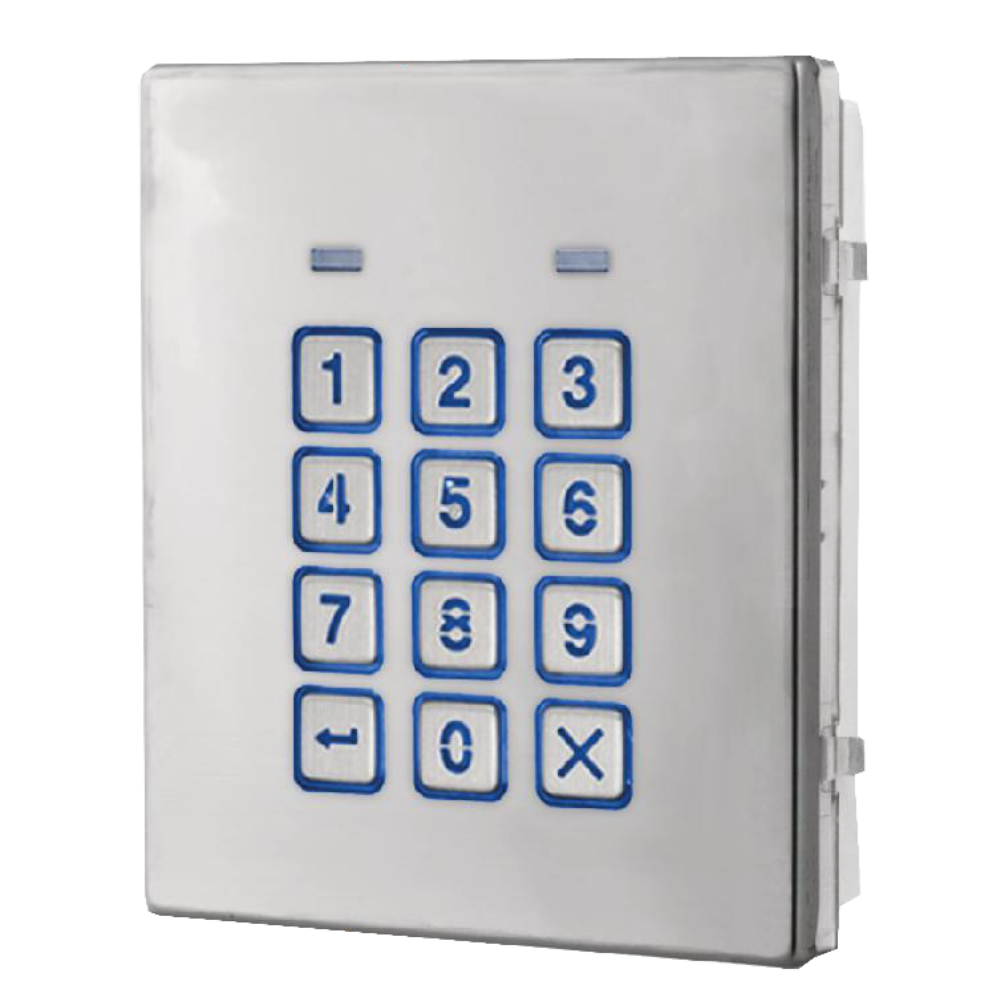 VIDEX 4901 Keypad Module To Suit 4000 Series 4901 SS - Stainless Steel VIDEX 4901 Keypad Module To Suit 4000 Series 4901 SS - Stainless Steel