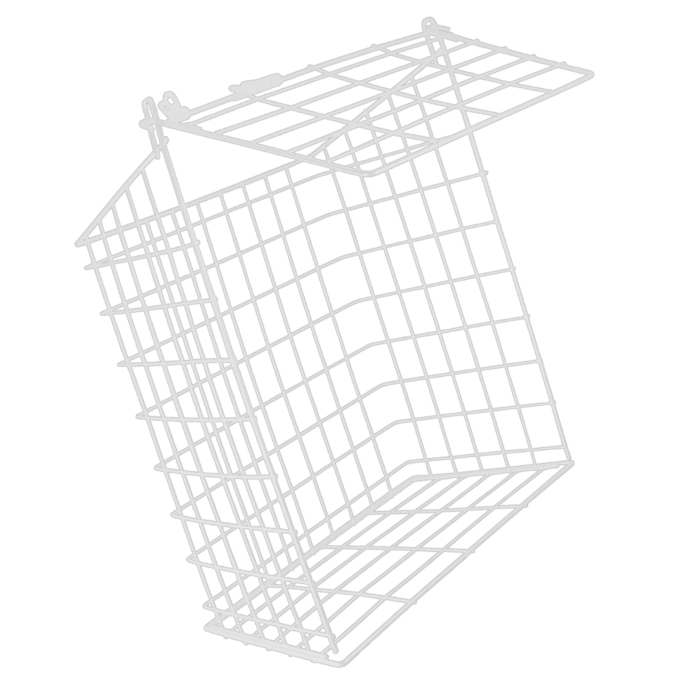ASEC 62M Medium Letter Cage 356mmH x 254mmW x 152mmD - White ASEC 62M Medium Letter Cage 356mmH x 254mmW x 152mmD - White