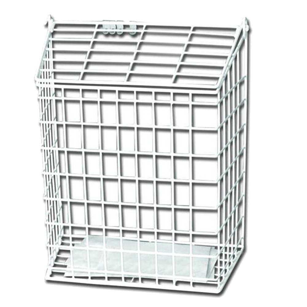 A. HARVEY 62S Small Letter Cage  305mmH x 228mmW x 127mmD - White