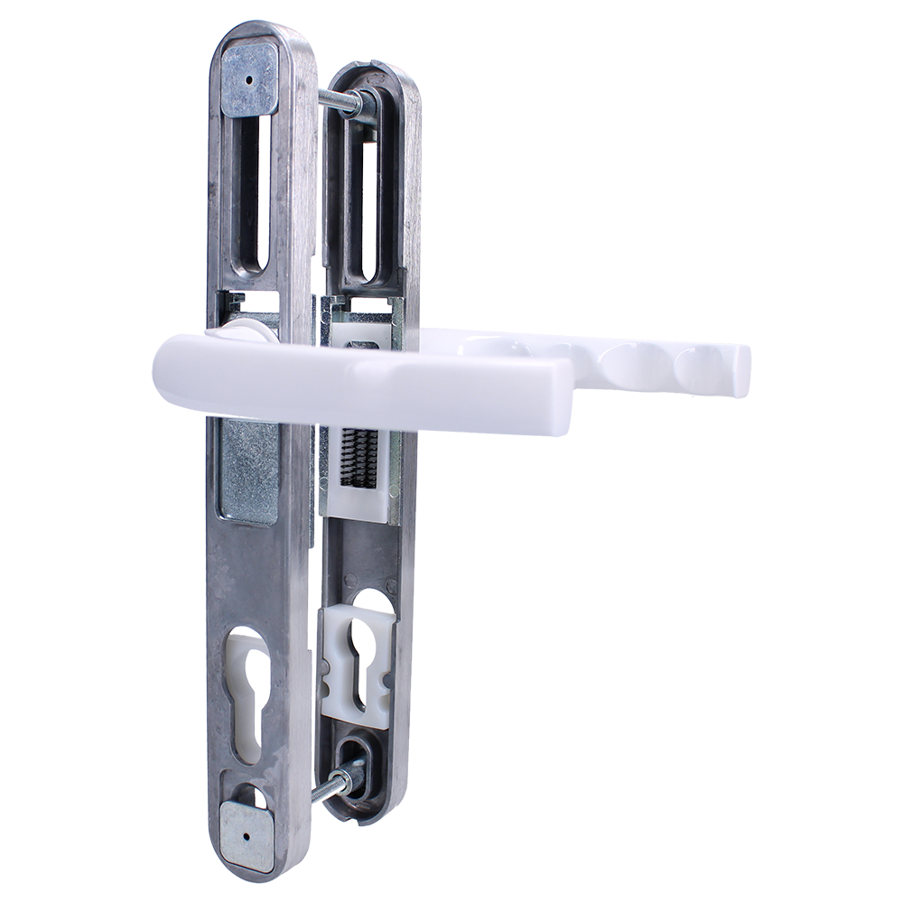 WINLOCK Universal Repair Handle Frame Set With Adjustable 62mm-92mm Centres Polished Chrome WINLOCK Universal Repair Handle Frame Set With Adjustable 62mm-92mm Centres Polished Chrome