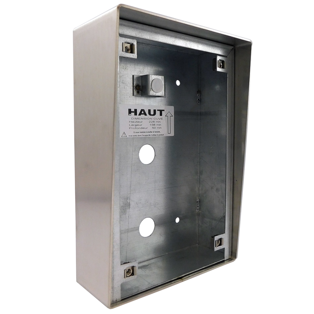 INTRATONE Surface Box For Keysafe Stainless Steel To Suit 06-0106 12-0102 INTRATONE Surface Box For Keysafe Stainless Steel To Suit 06-0106 12-0102