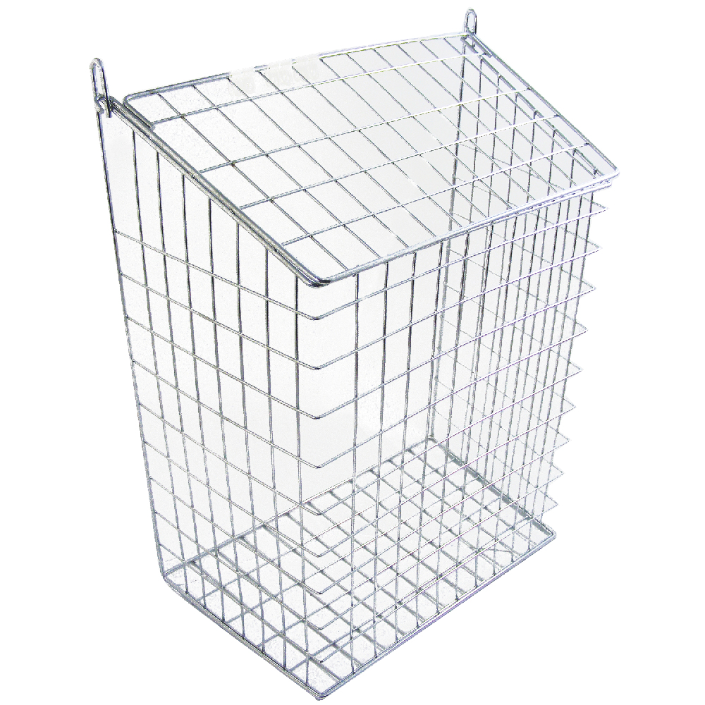 A. HARVEY 62L Large Letter Cage  457mmH x 330mmW x 203mmD - White