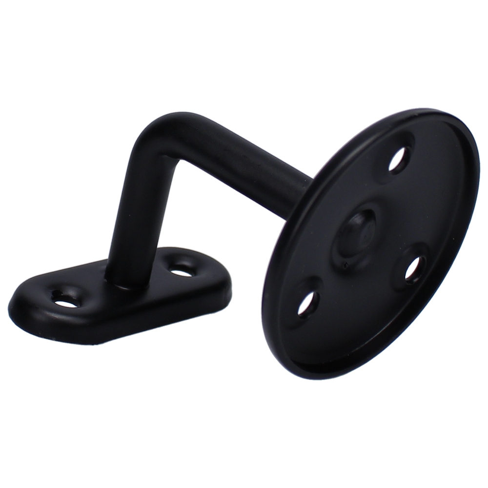A PERRY 63mm Handrail Bracket 236 2.5in Black A PERRY 63mm Handrail Bracket 236 2.5in Black