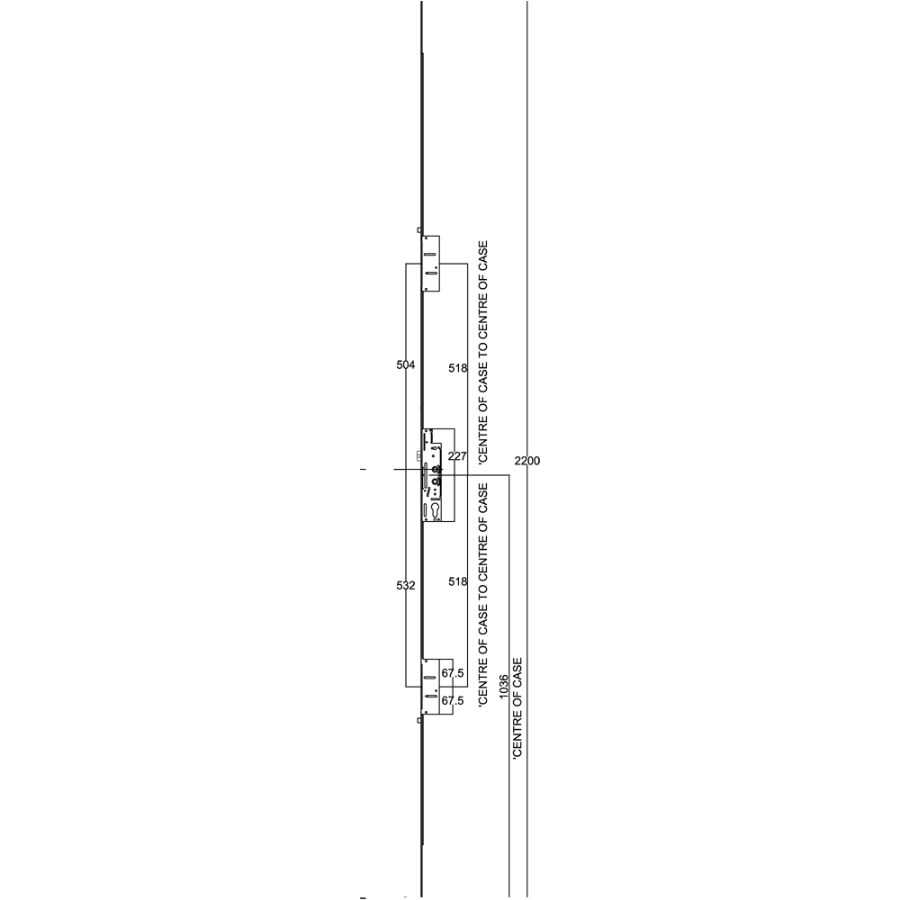 FULLEX XL Lever Operated Latch & Hookbolt - 2 Hook, 2 Anti-Lift & 2 Roller FULLEX XL Lever Operated Latch & Hookbolt - 2 Hook, 2 Anti-Lift & 2 Roller