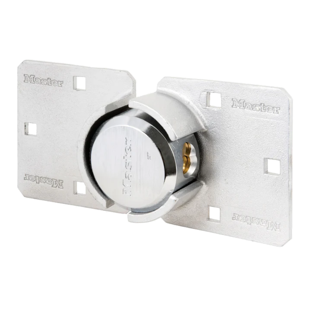 MASTER LOCK Van Lock Hasp & Round Padlock 736EURD MASTER LOCK Van Lock Hasp & Round Padlock 736EURD