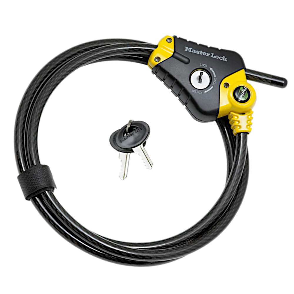 MASTER LOCK Python Adjustable Locking Cable 10mm Diameter 4.5m Length 8420EURD MASTER LOCK Python Adjustable Locking Cable 10mm Diameter 4.5m Length 8420EURD