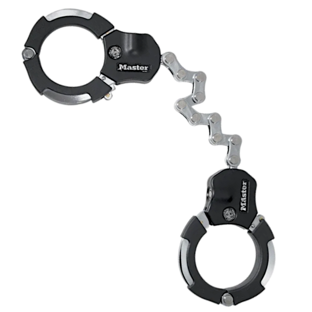 MASTER LOCK Street Cuff With Hardened Steel Links 1 Link MASTER LOCK Street Cuff With Hardened Steel Links 1 Link