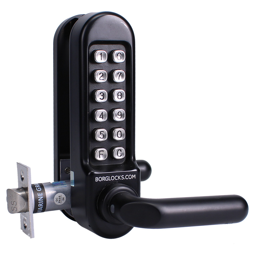 BORG LOCKS BL5201 Marine Grade Pro Digital Lock BL5201MG - Black (Marine Grade Pro) BORG LOCKS BL5201 Marine Grade Pro Digital Lock BL5201MG - Black (Marine Grade Pro)