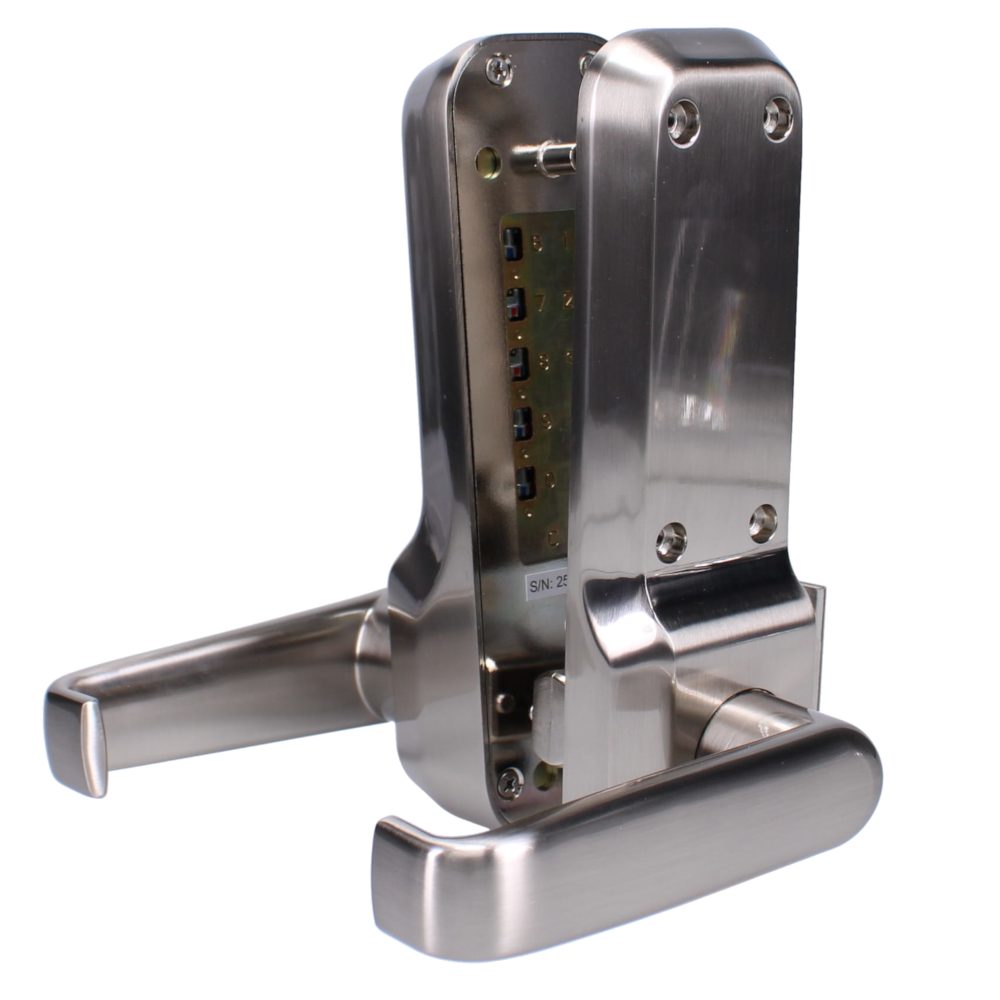 BORG BL7001 SS ECP Heavy Duty Easicode Pro Digital Lock With Lever Handle And 70mm Latch - Stainless Steel BORG BL7001 SS ECP Heavy Duty Easicode Pro Digital Lock With Lever Handle And 70mm Latch - Stainless Steel