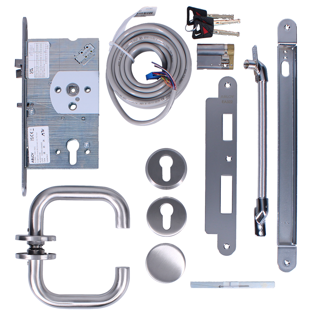 ABLOY EL560 DIN Electric Lock EN179 Compliant Package 1E ABLOY EL560 DIN Electric Lock EN179 Compliant Package 1E