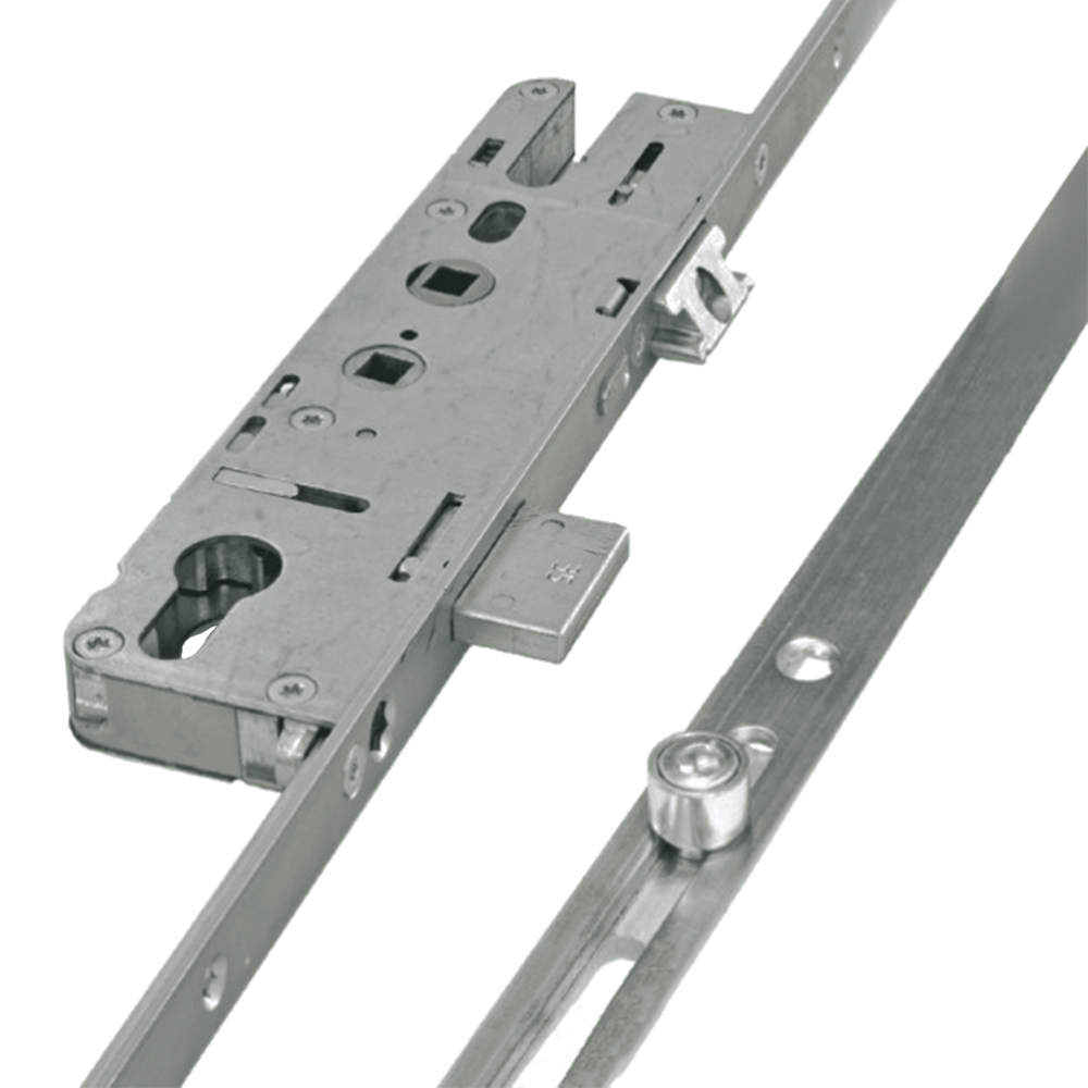 ELITE Standard Lever Operated Latch & Deadbolt Twin Spindle Designed To Accept Optional Shootbolts - 2 Hook 4 Roller 35/92-62 ELITE Standard Lever Operated Latch & Deadbolt Twin Spindle Designed To Accept Optional Shootbolts - 2 Hook 4 Roller 35/92-62