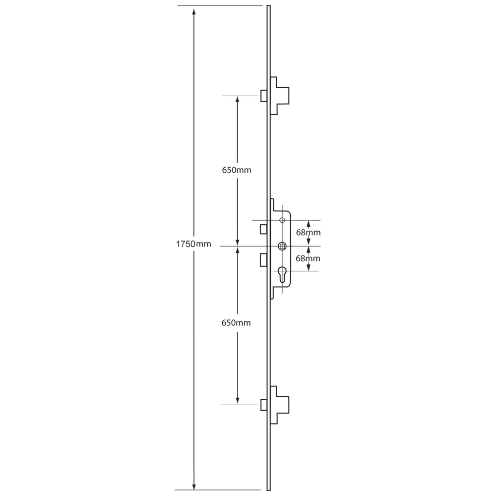 FULLEX SL16 Lever Operated Latch & Deadbolt Split Spindle - 2 Dead Bolt FULLEX SL16 Lever Operated Latch & Deadbolt Split Spindle - 2 Dead Bolt