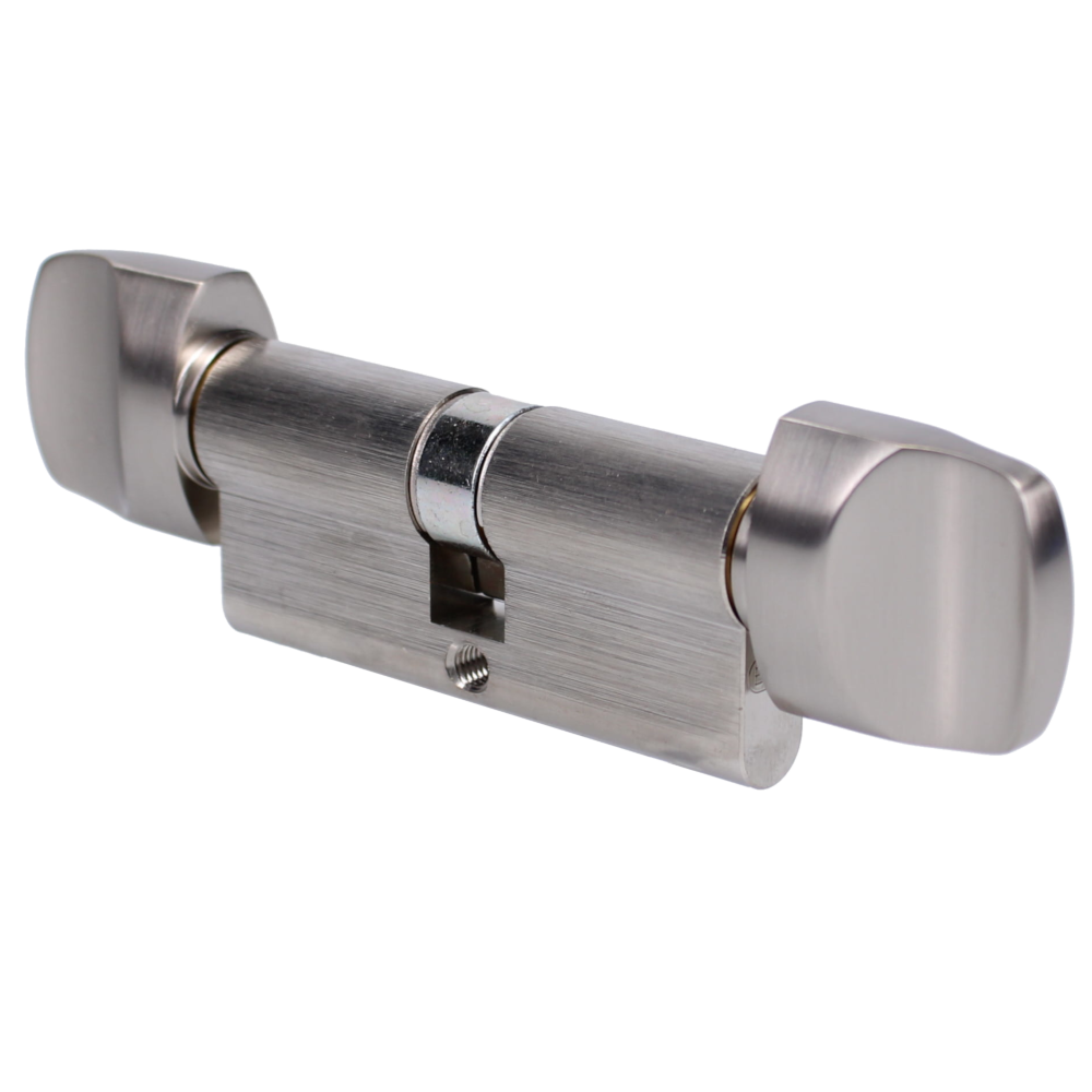 EVVA KDZ-KDZ Equal Euro Turn & Turn Cylinder 72mm - Nickel Plated EVVA KDZ-KDZ Equal Euro Turn & Turn Cylinder 72mm - Nickel Plated